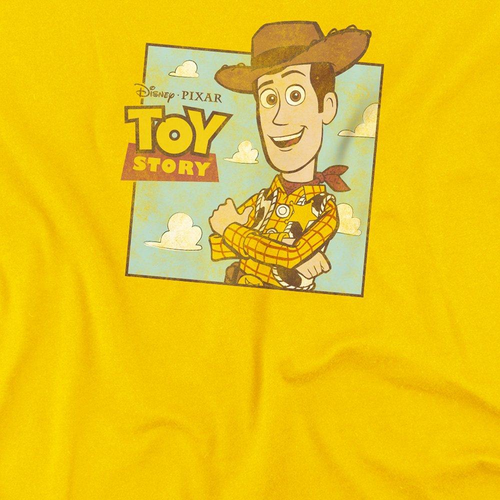 Yellow - Disney - Toy Story Woody Clouds Box Kids T-Shirt Yellow - 2