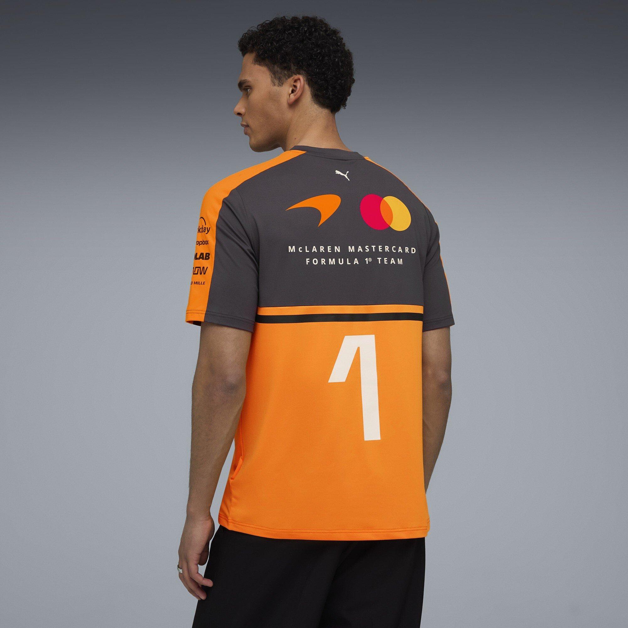 Papaya - Puma - McLAREN MASTERCARD F1 TEAM Replica Norris Mens Tee - 4
