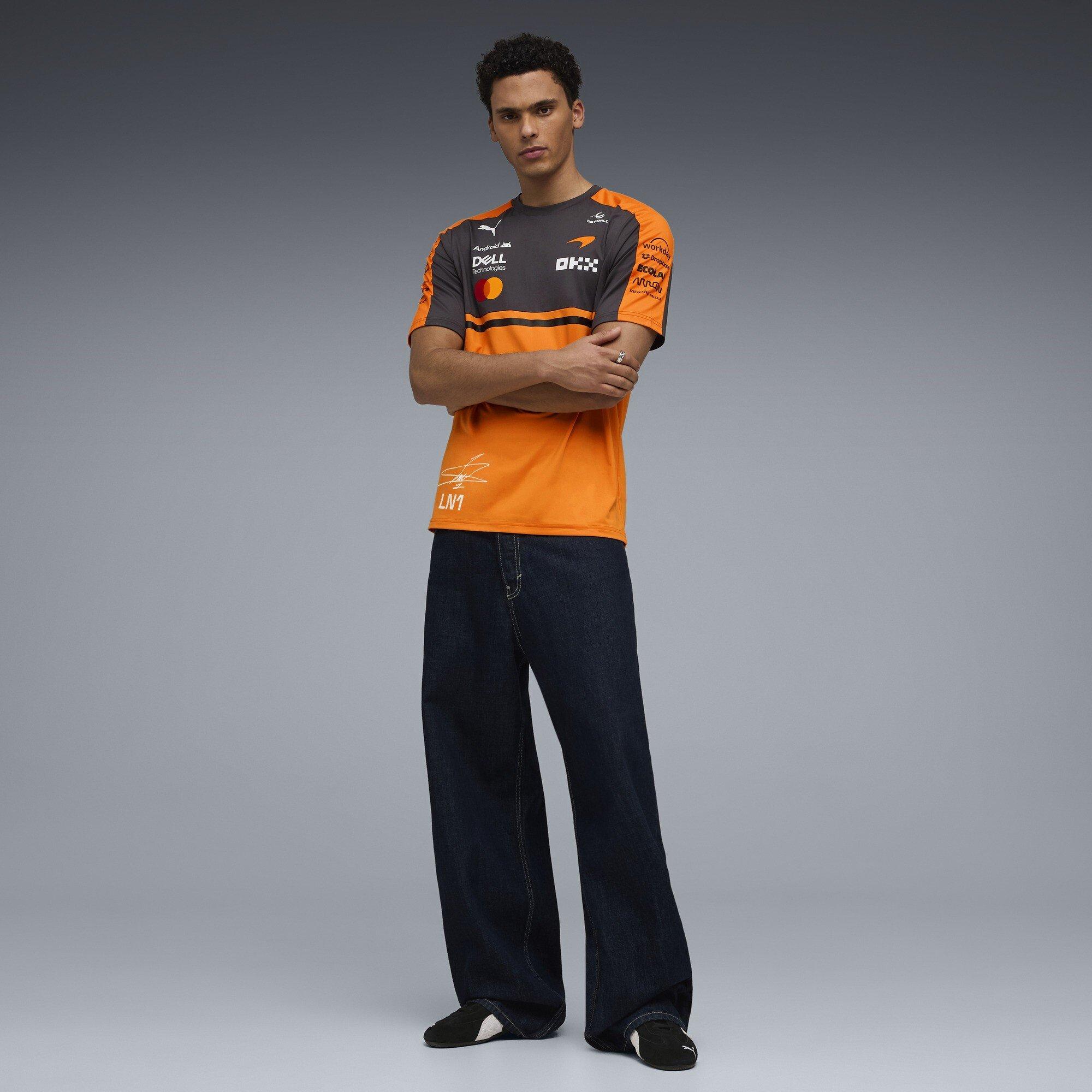 Papaya - Puma - McLAREN MASTERCARD F1 TEAM Replica Norris Mens Tee - 5