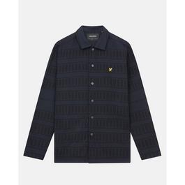 Lyle and Scott Lyle and Scott Grid Overshirt Mens