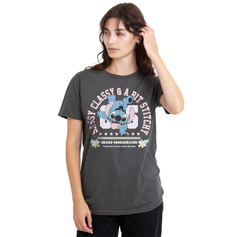 Charcoal - Disney - Lilo And Stitch Chaos Coordinator Classic T Shirt - 1