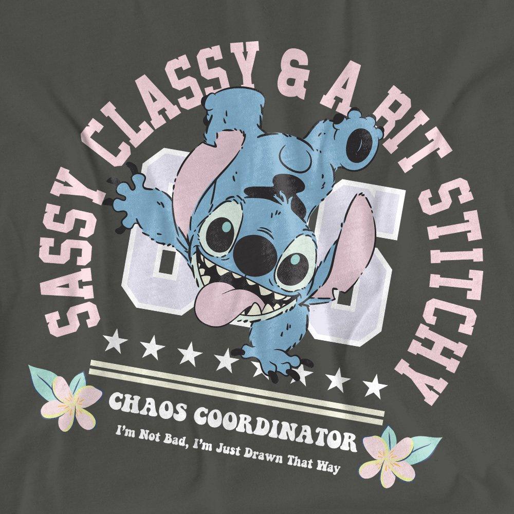 Charcoal - Disney - Lilo And Stitch Chaos Coordinator Classic T Shirt - 2