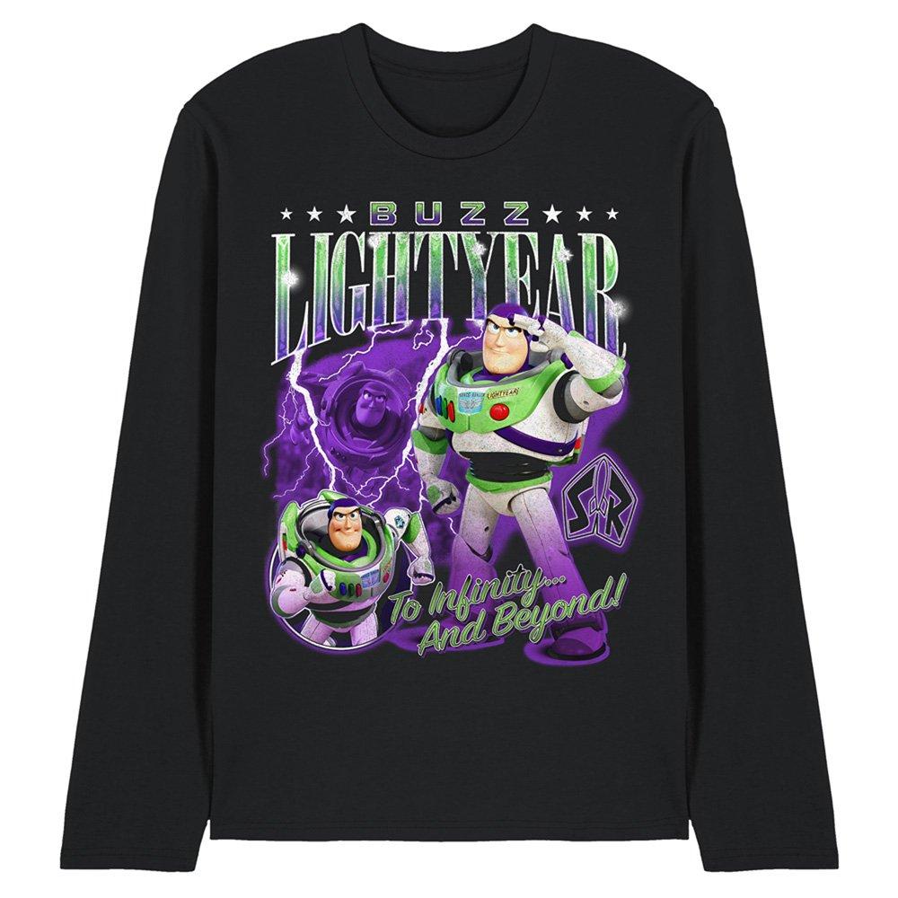 Black - Disney - Toy Story Buzz Lightyear Homage Long Sleeve T-Shir - 1