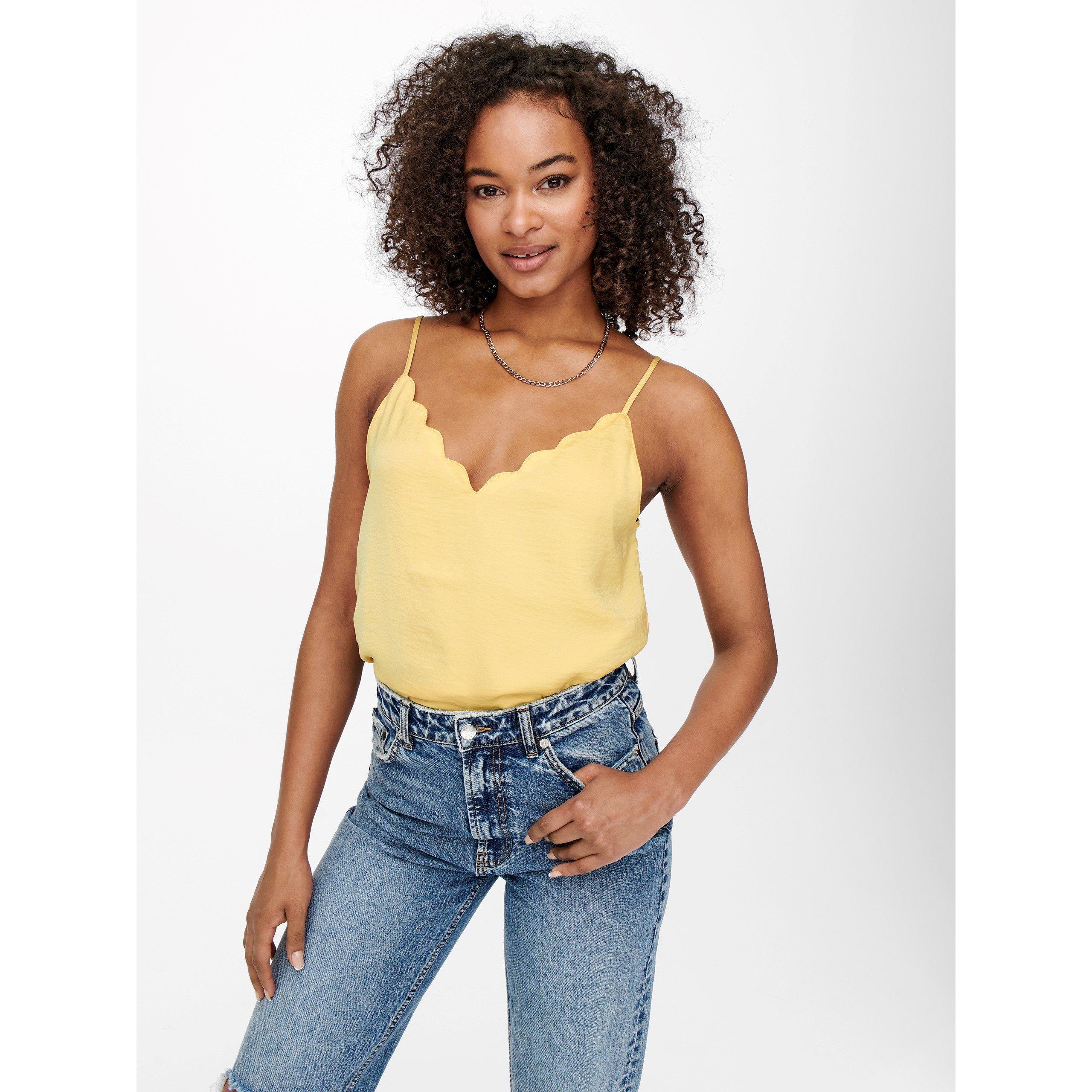 Slama - Only - Woven Cami Vest - 2