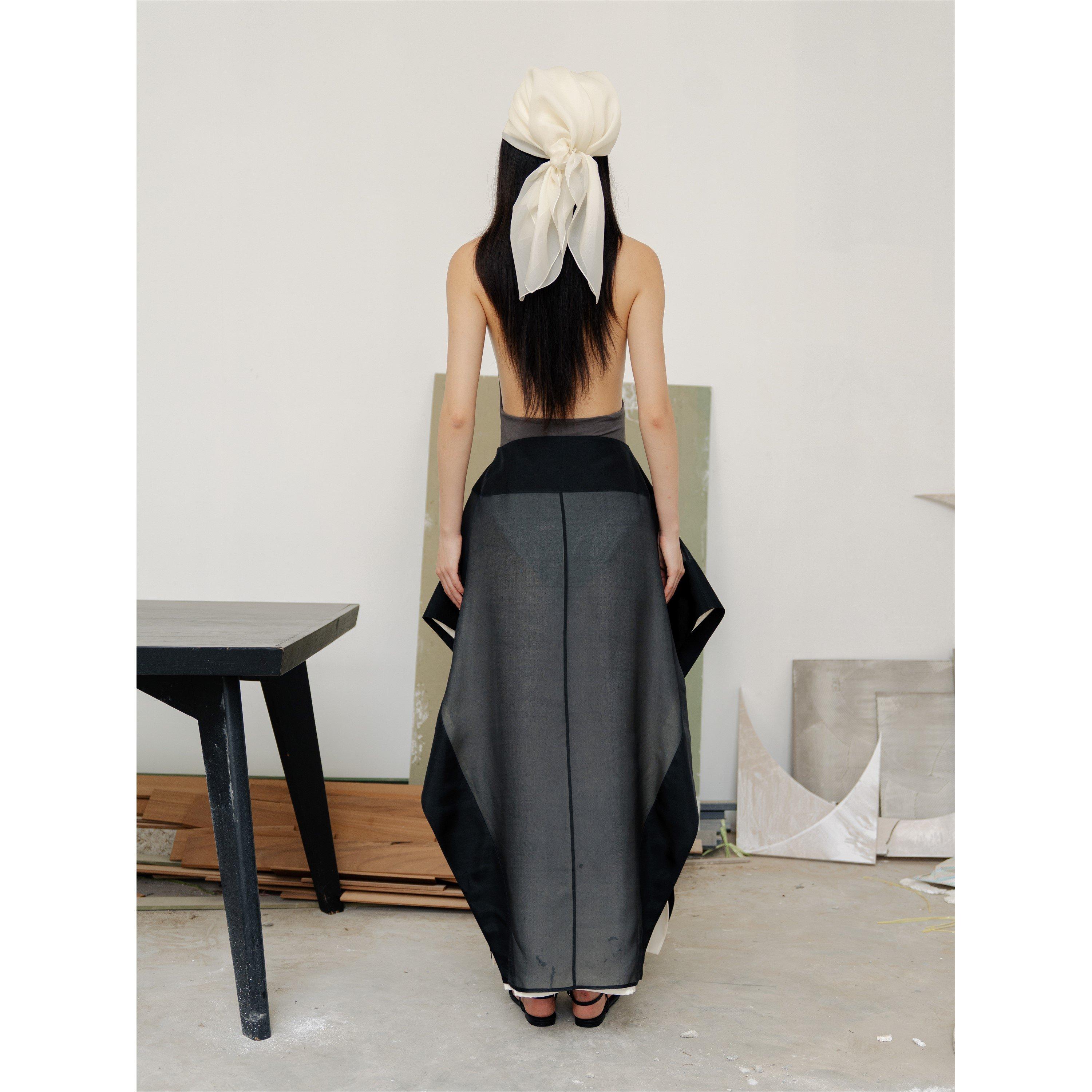 Black - Voraninda - Women's Kamala Midi Skirt - 6