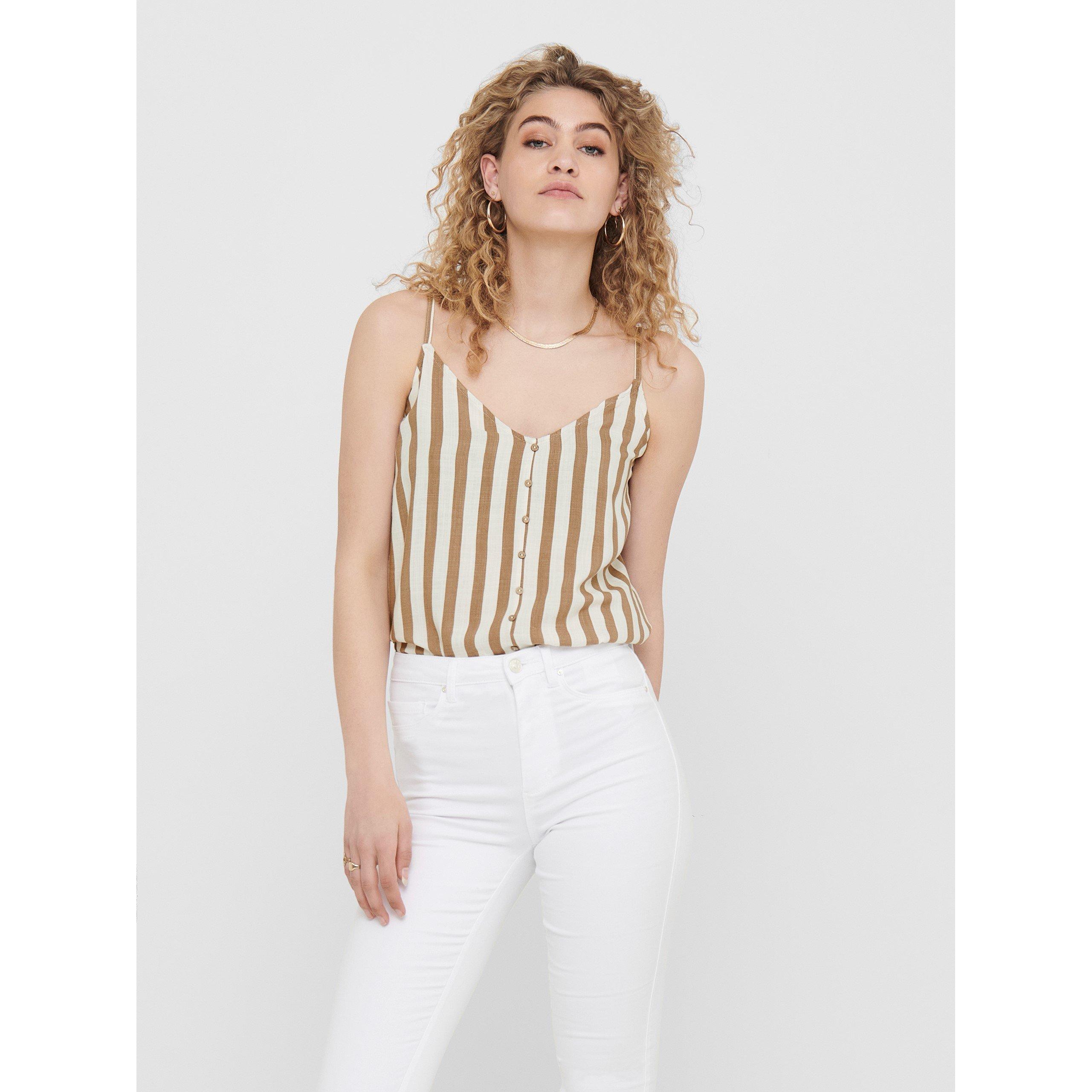 Cld Dncr Beige - Only - Astrid Woven Cami Vest - 2