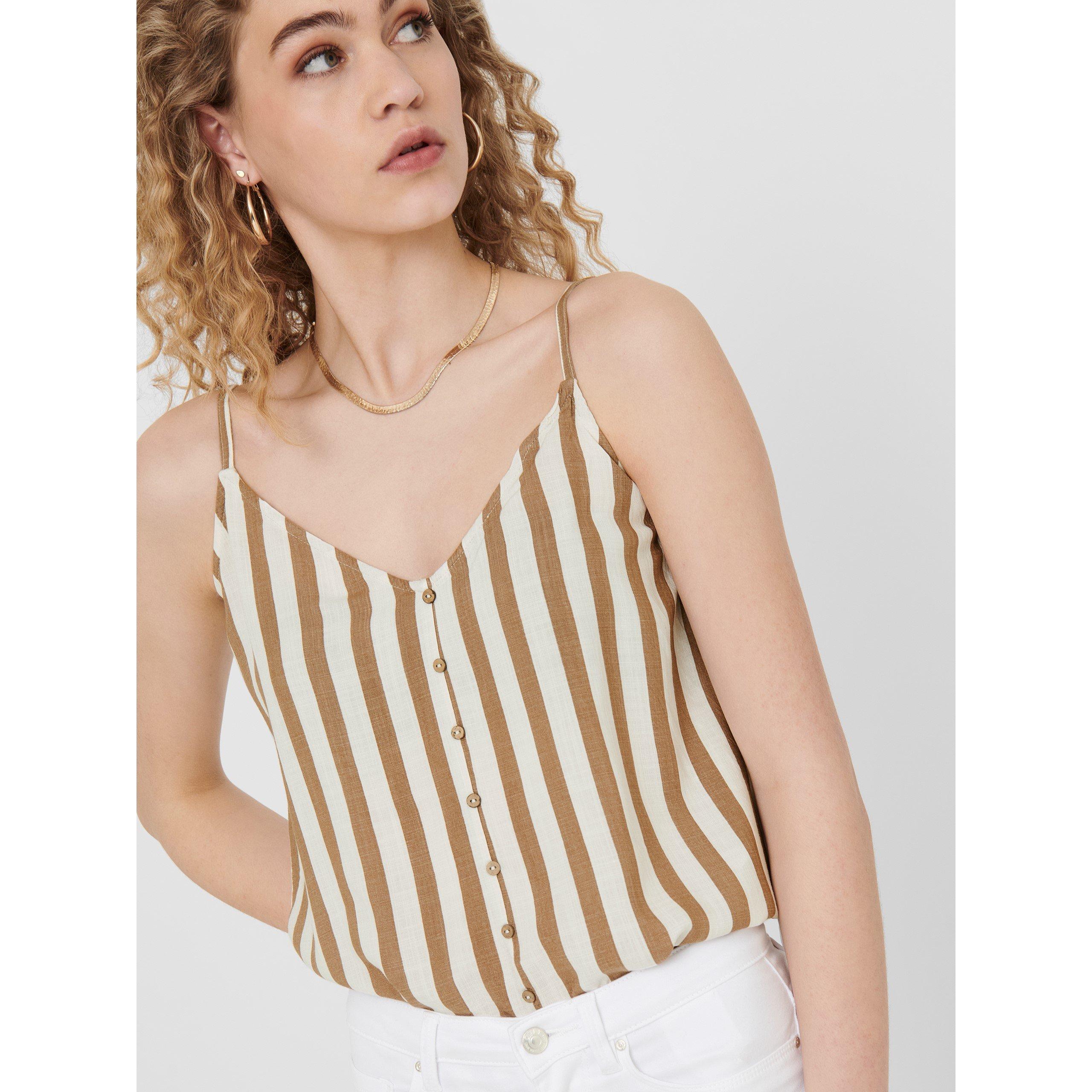 Cld Dncr Beige - Only - Astrid Woven Cami Vest - 3