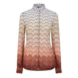 Missoni Degrade Metallic Knit Shirt