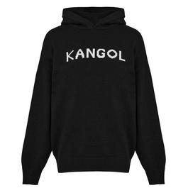 Kangol Jacquard Logo Hoodie Mens