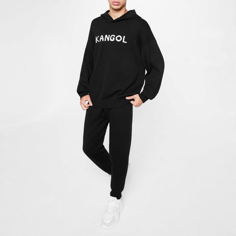 Noir - Kangol - Jacket with drawcord-adjustable hood - 2