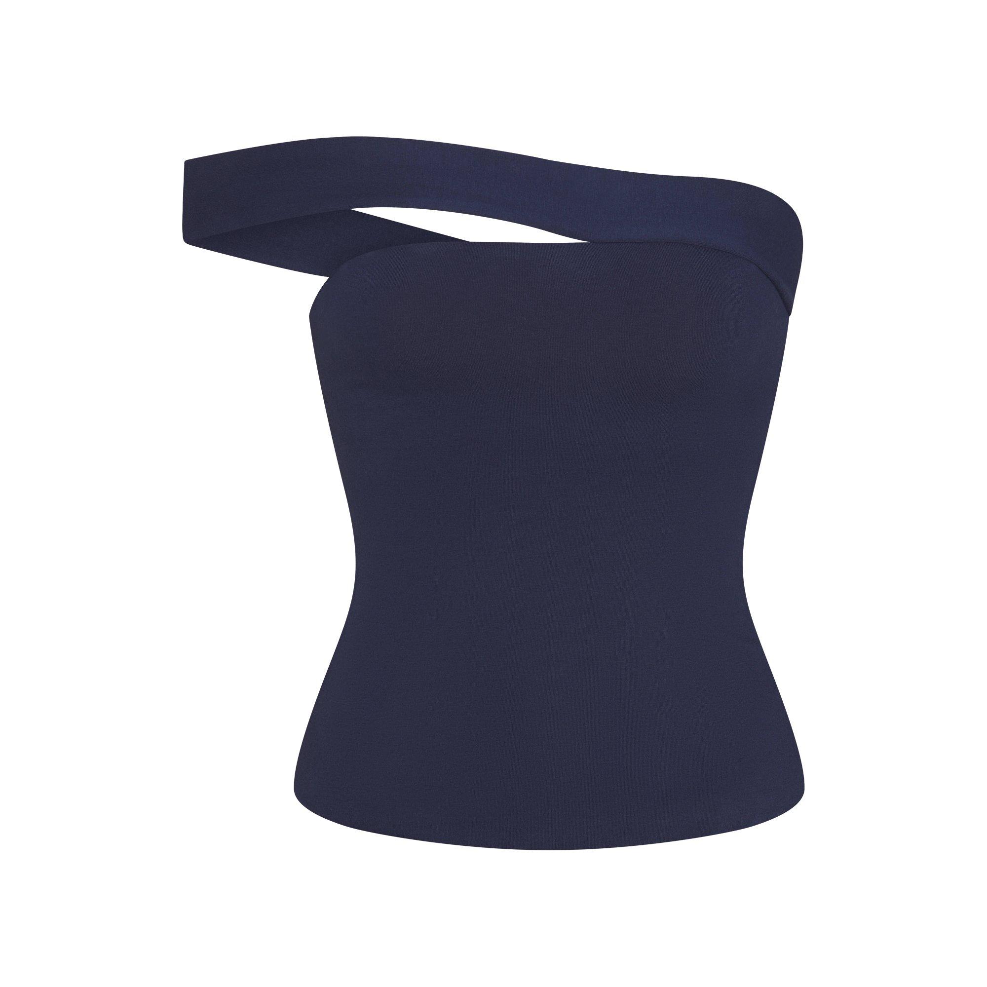 SKIMS SKIMS Cttn Jsy 1 Sh Ld61 - NAVY - Size 10 (S)