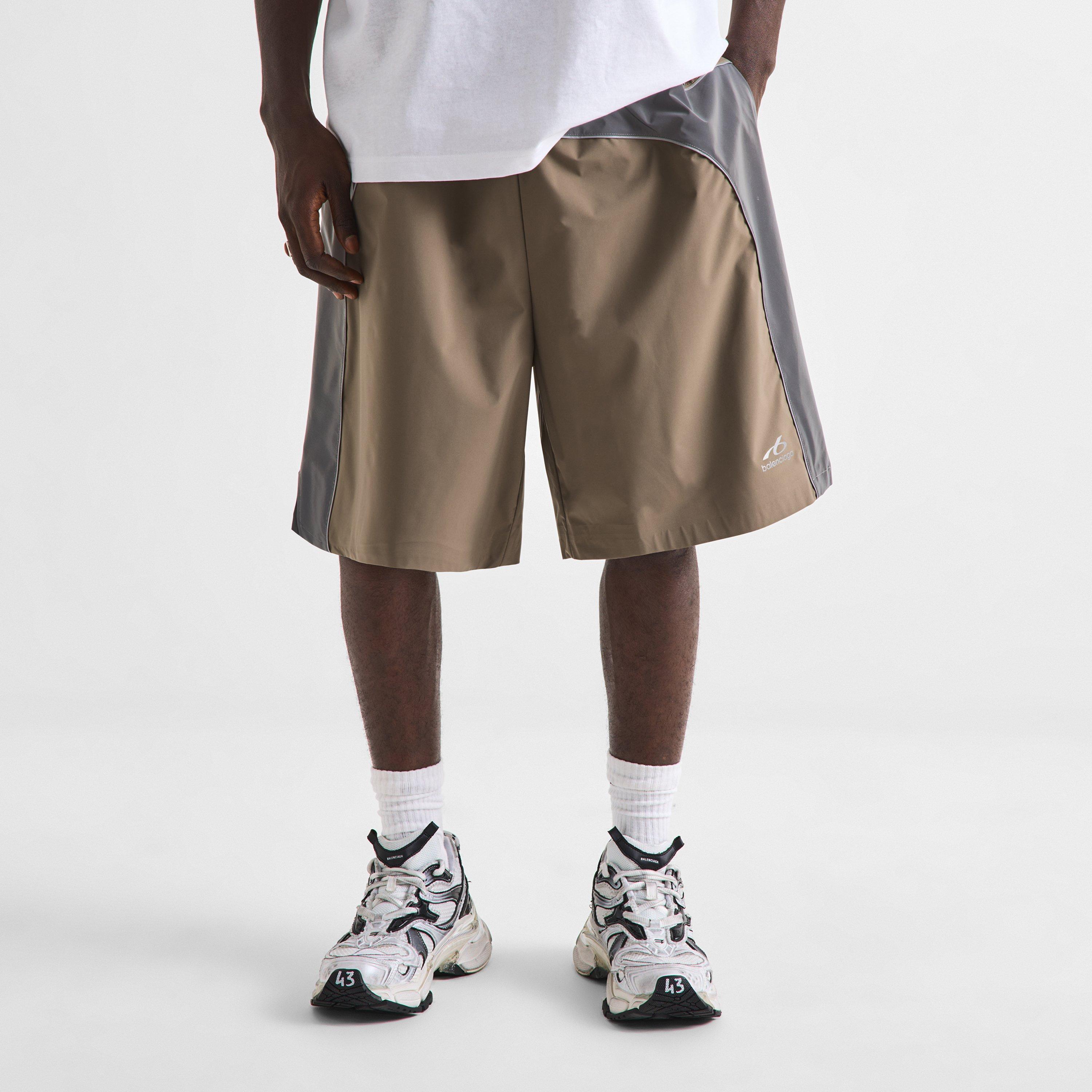 Beige/Grey - Balenciaga - Bal Sft Trk Short Sn64 - 3
