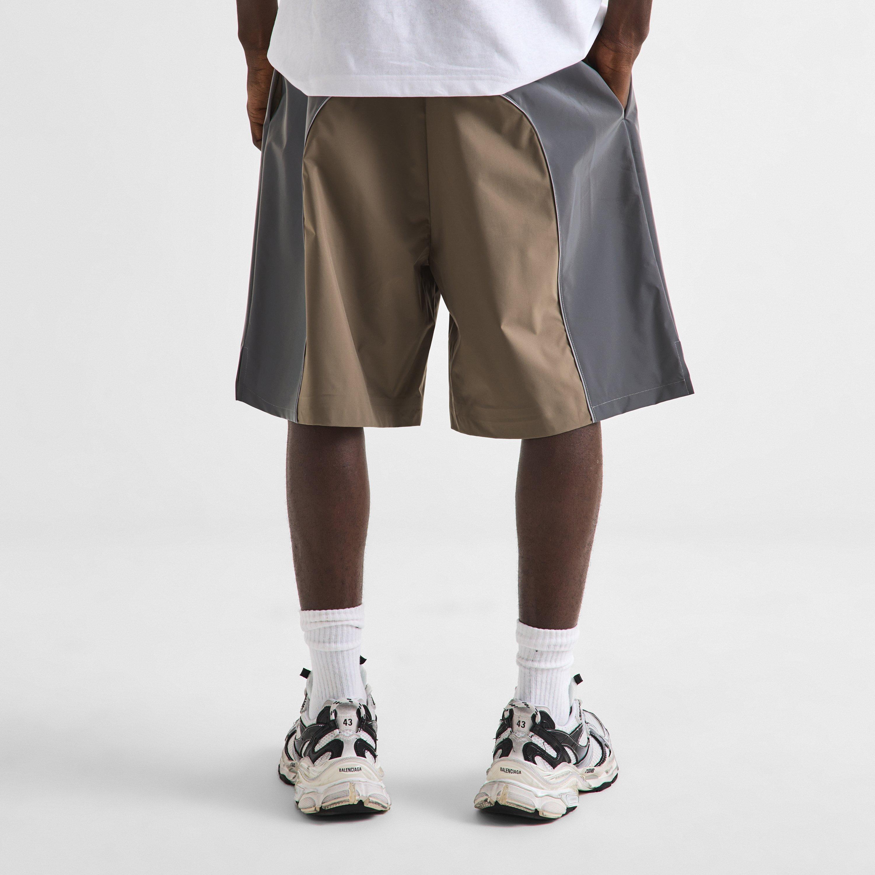 Beige/Grey - Balenciaga - Bal Sft Trk Short Sn64 - 4