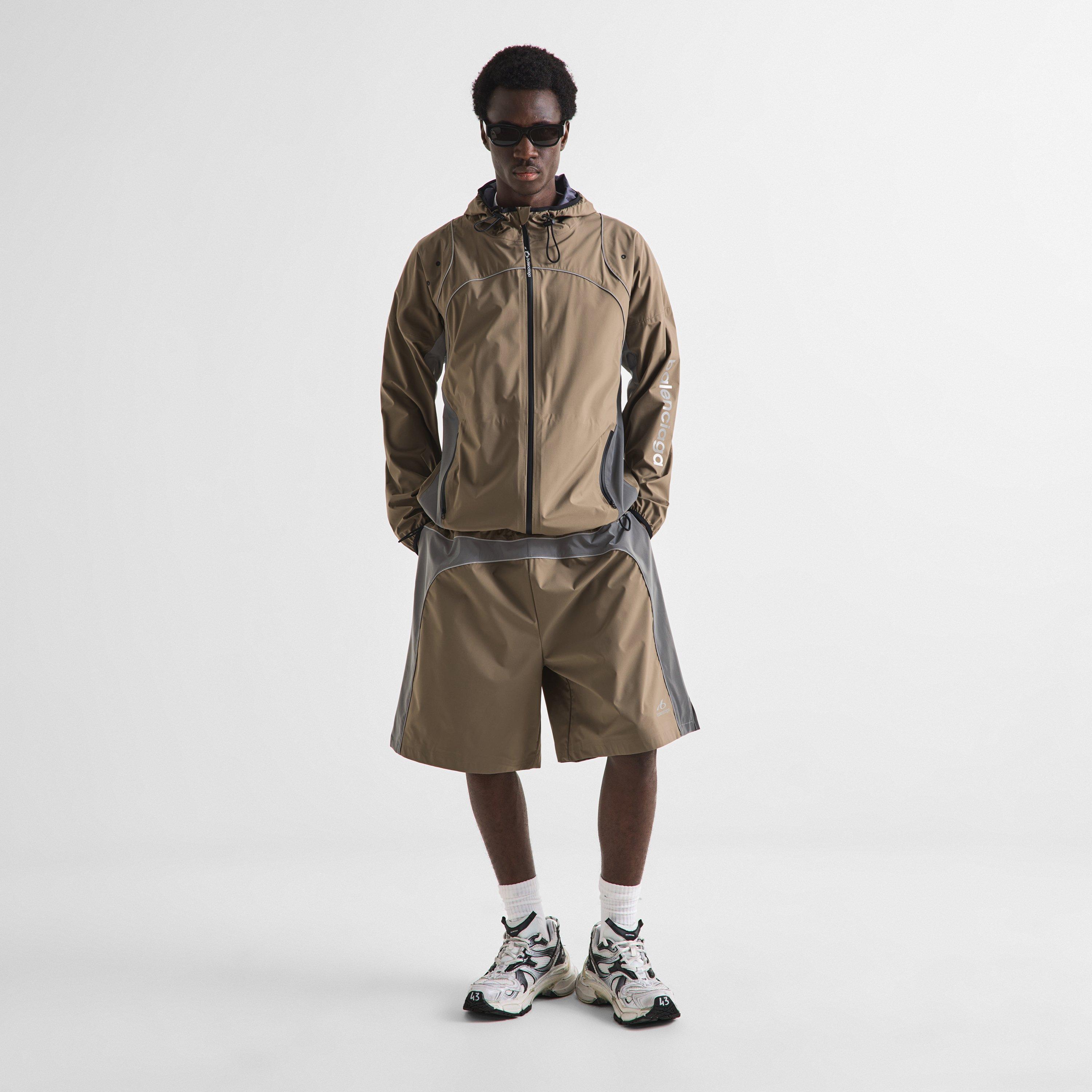 Beige/Grey - Balenciaga - Bal Sft Trk Short Sn64 - 6