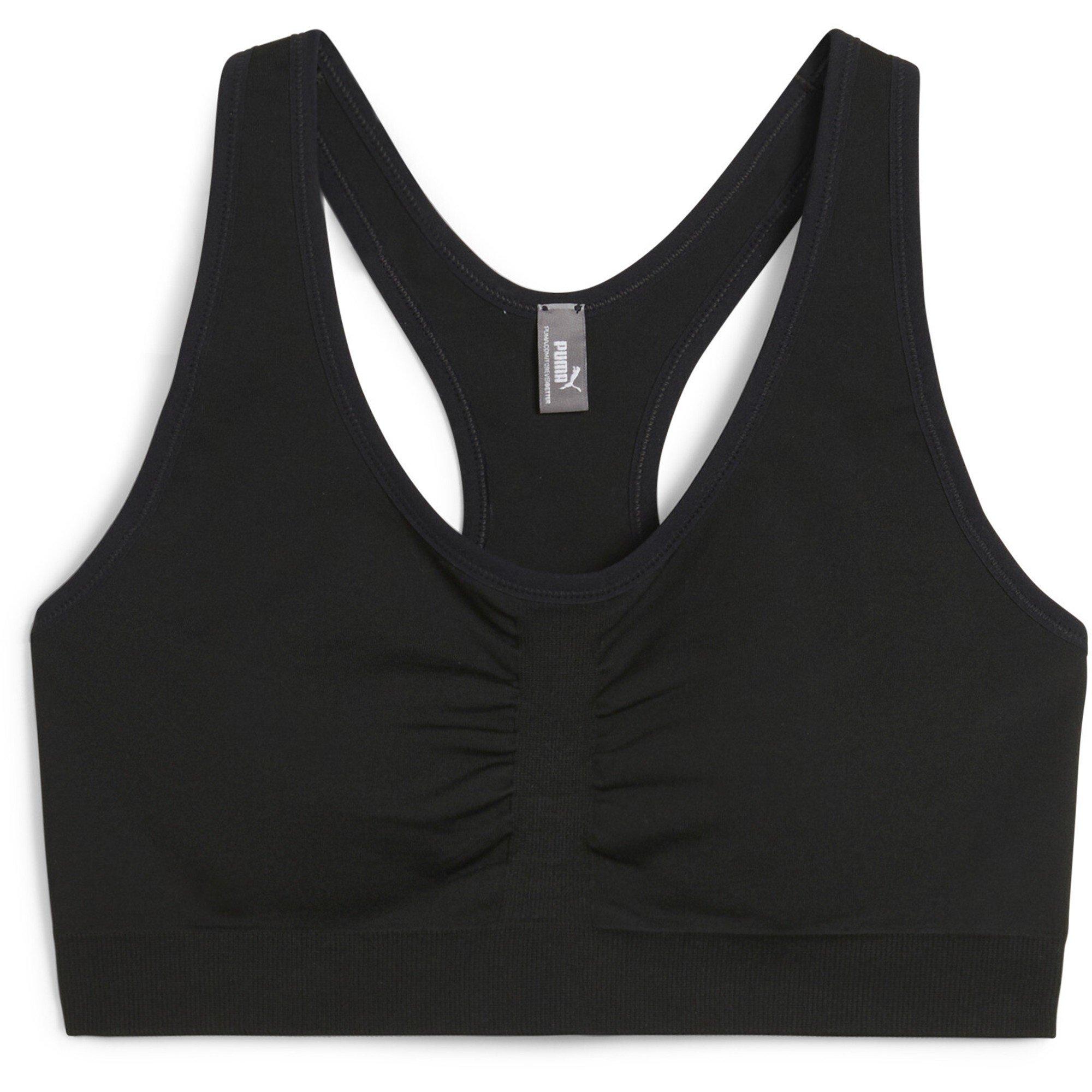 Black - Puma - 4Keeps Shapeluxe Womens Bra - 1