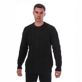 Lyle and Scott Wxd Cble Knit Sn99