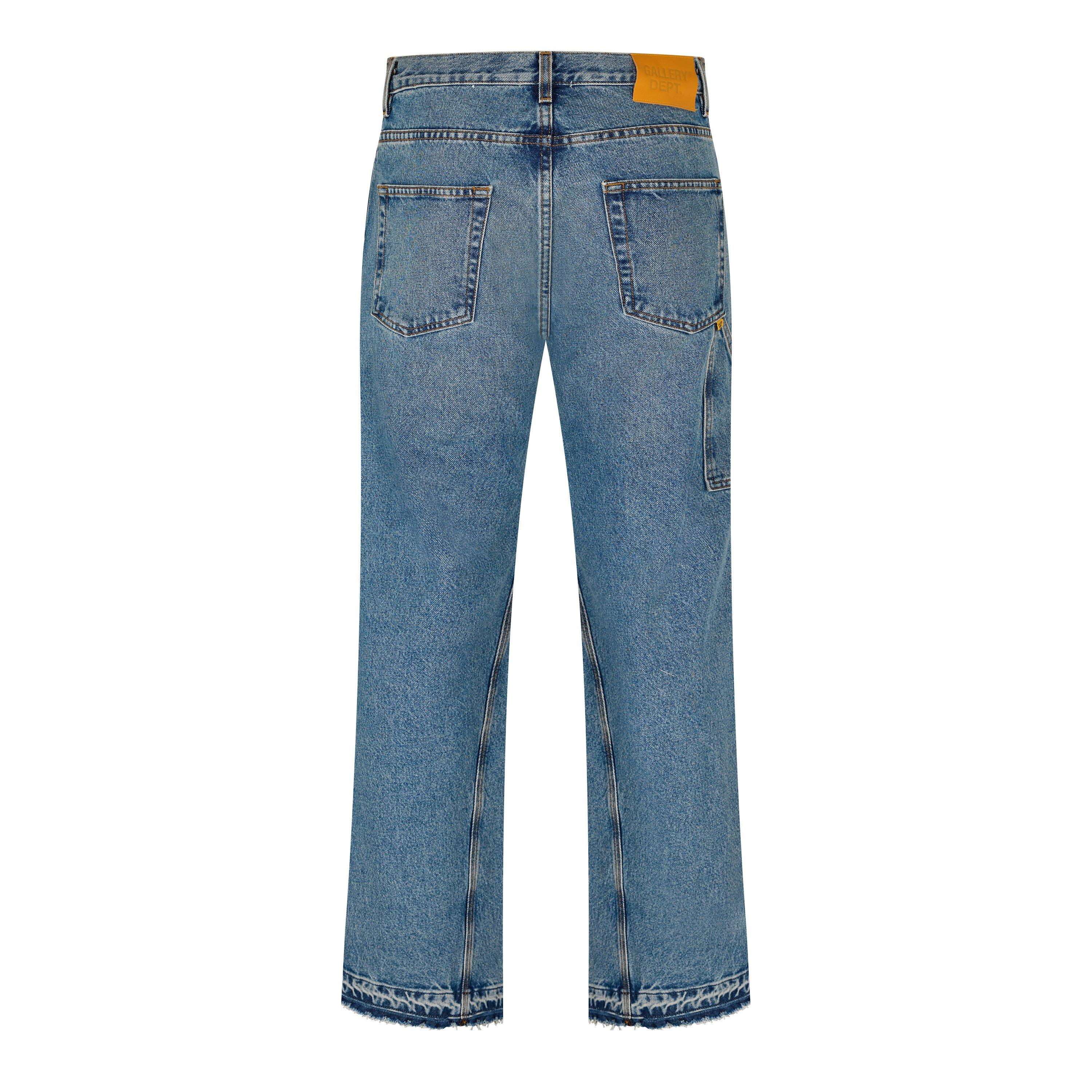 Medium Wash - Gallery Dept - Men's Wide Leg Jeans - 2