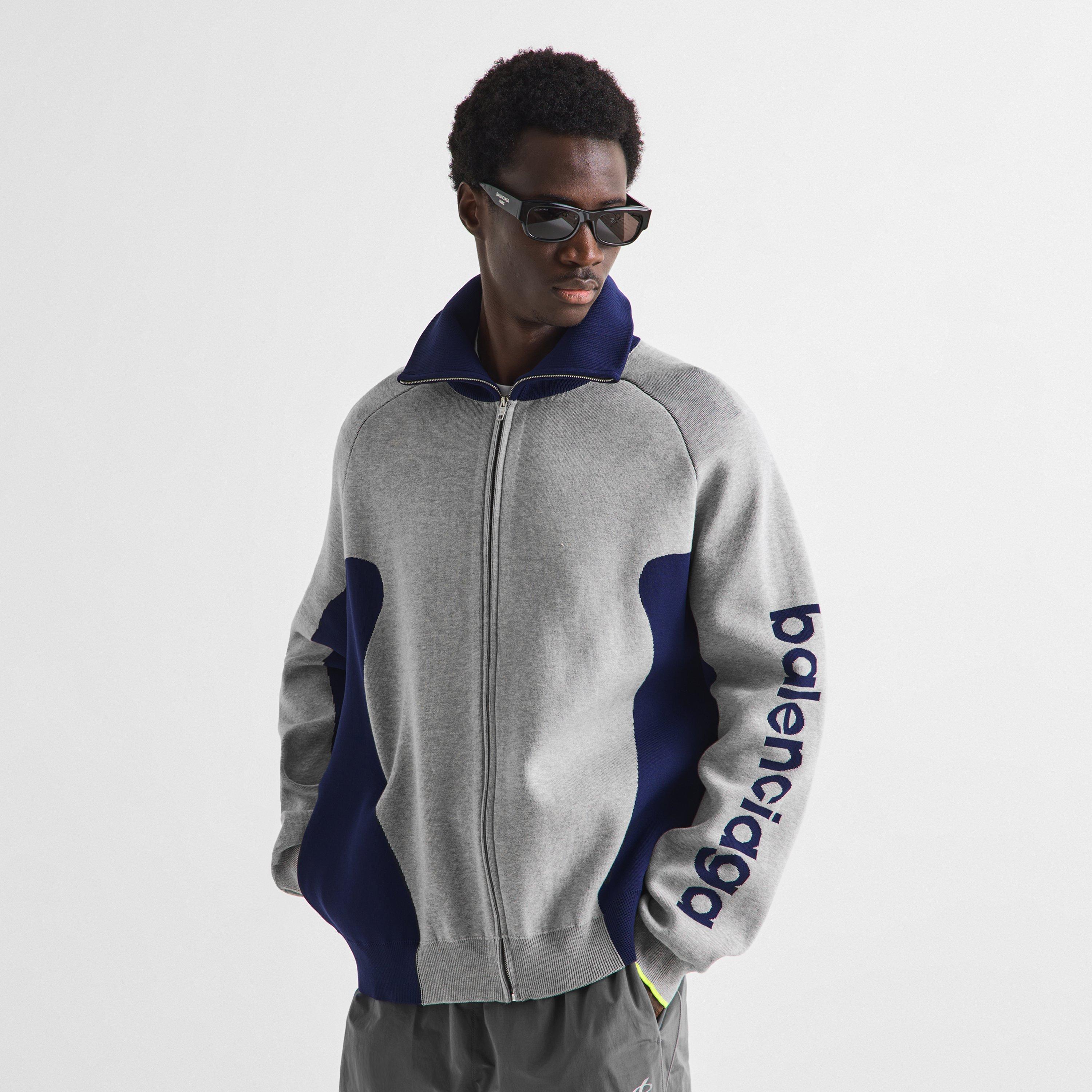 Grey/Navy - Balenciaga - Bal Zp Cardi Sn64 - 3