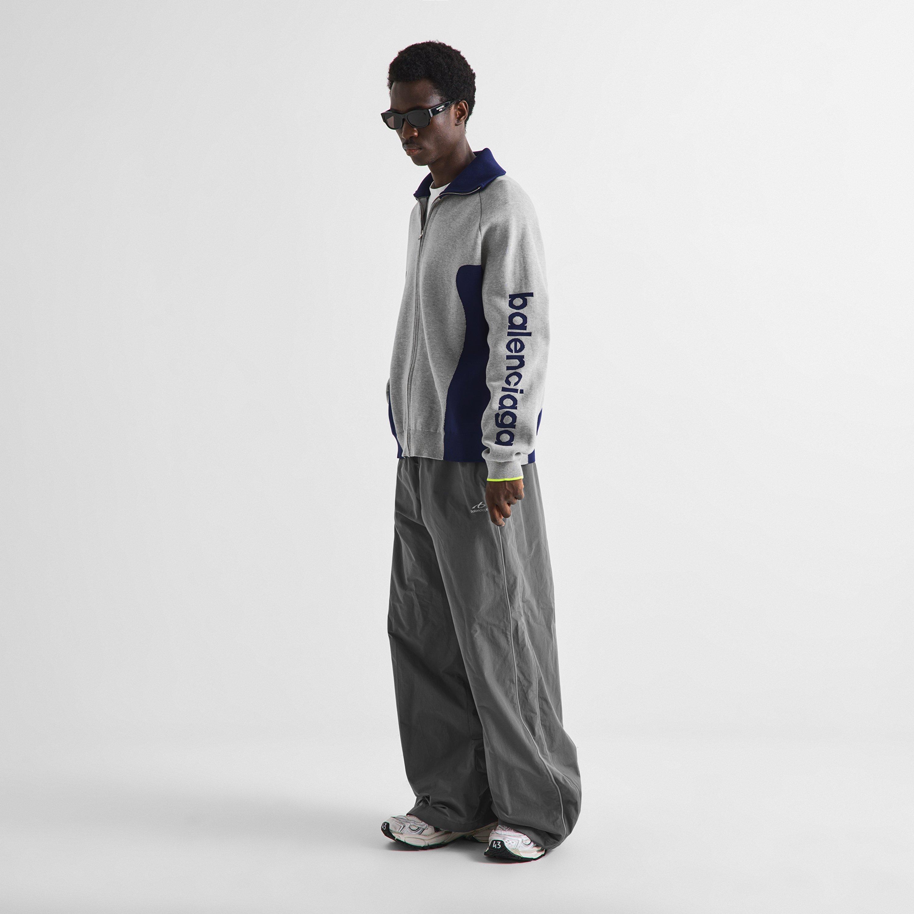Grey/Navy - Balenciaga - Bal Zp Cardi Sn64 - 5