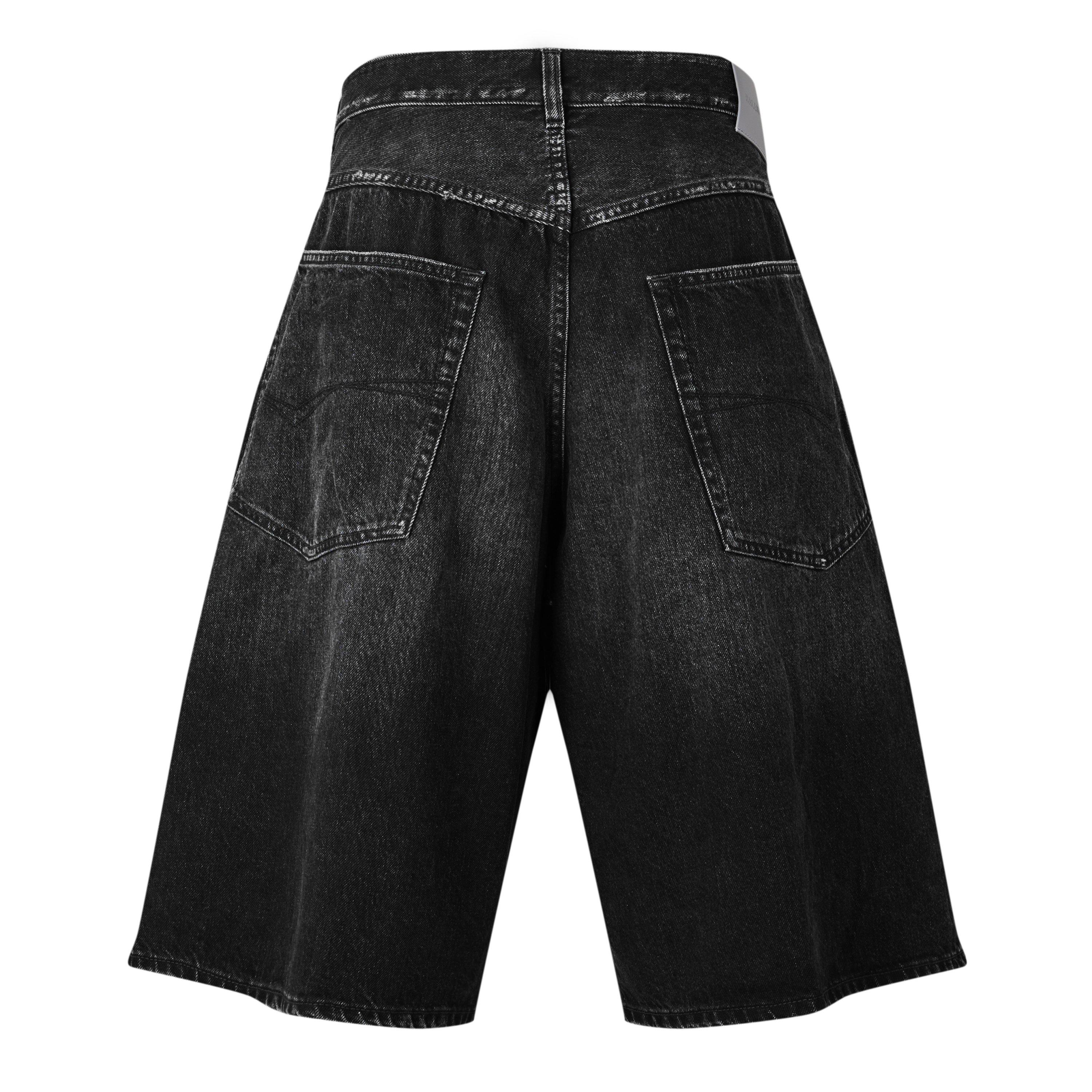 Black - Balenciaga - Bal Denim Short Sn63 - 2