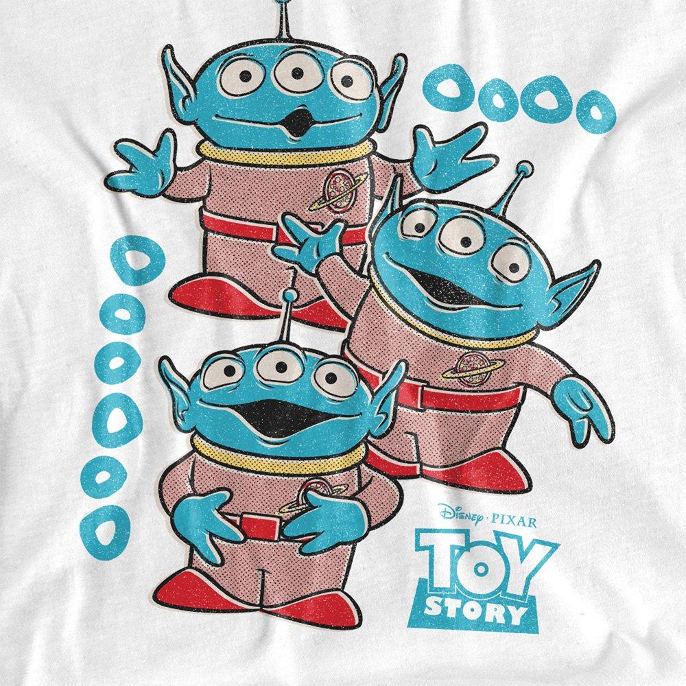 White - Disney - Toy Story Aliens Stack Kids T-Shirt White - 2