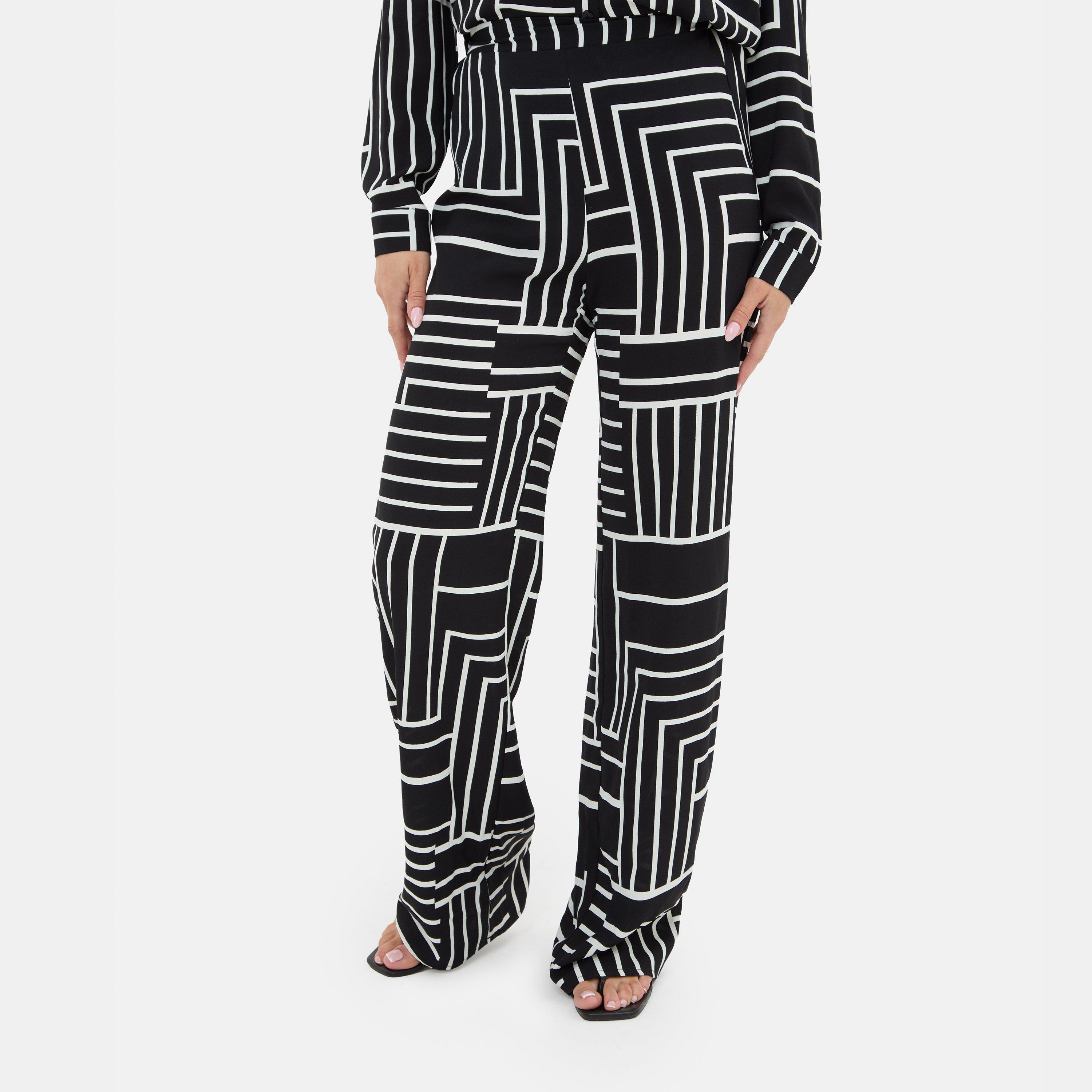 Mono - I Saw It First - Printed Wide Leg Crepe Trouser - 2