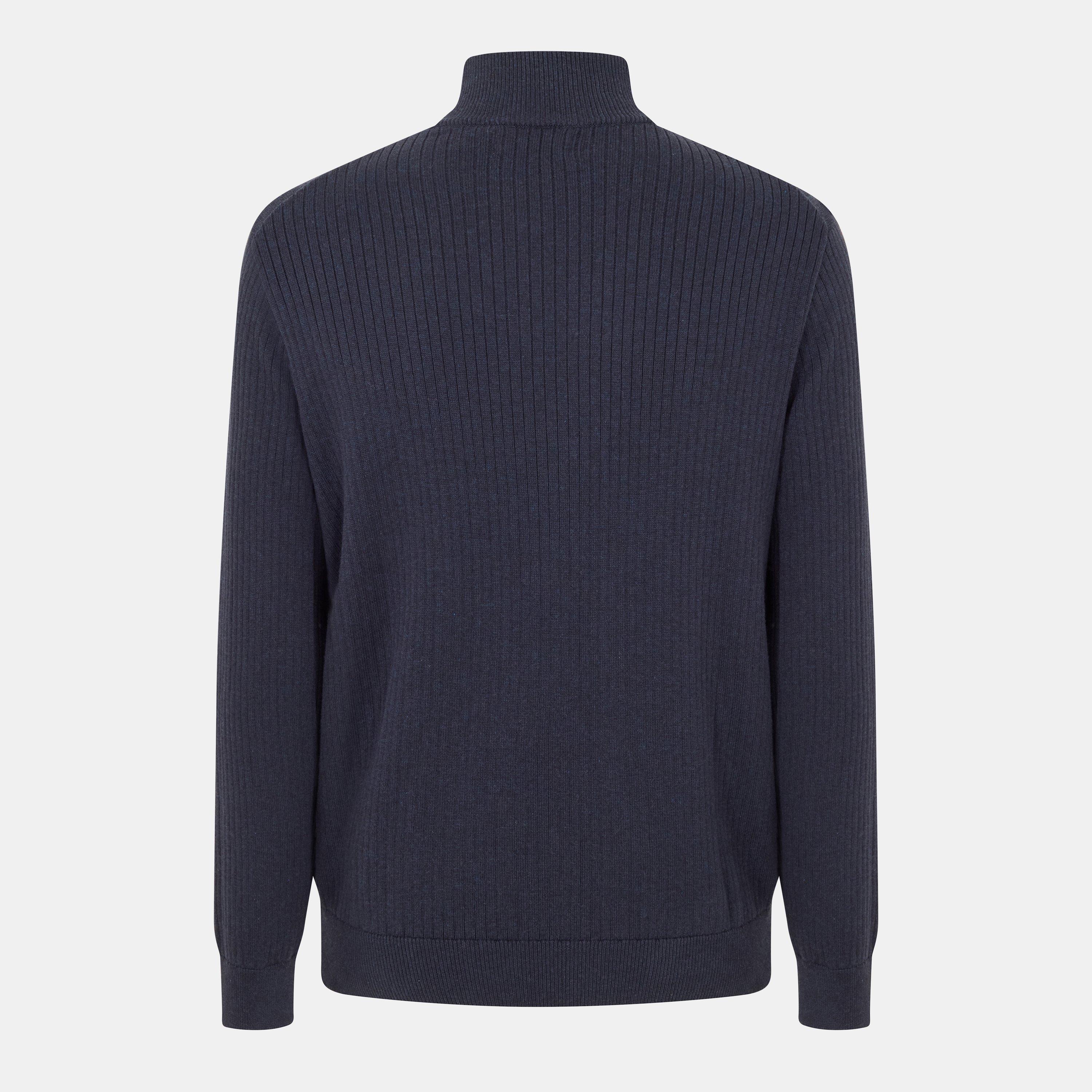 Navy Hthr - Polo Ralph Lauren - Polo Knit FZ Sn61 - 2