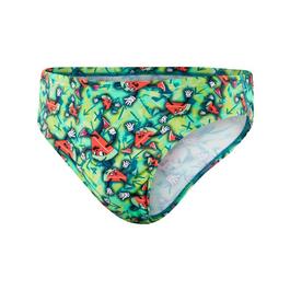 Speedo Geo Rip Allover Print 5cm Swim Briefs Adults