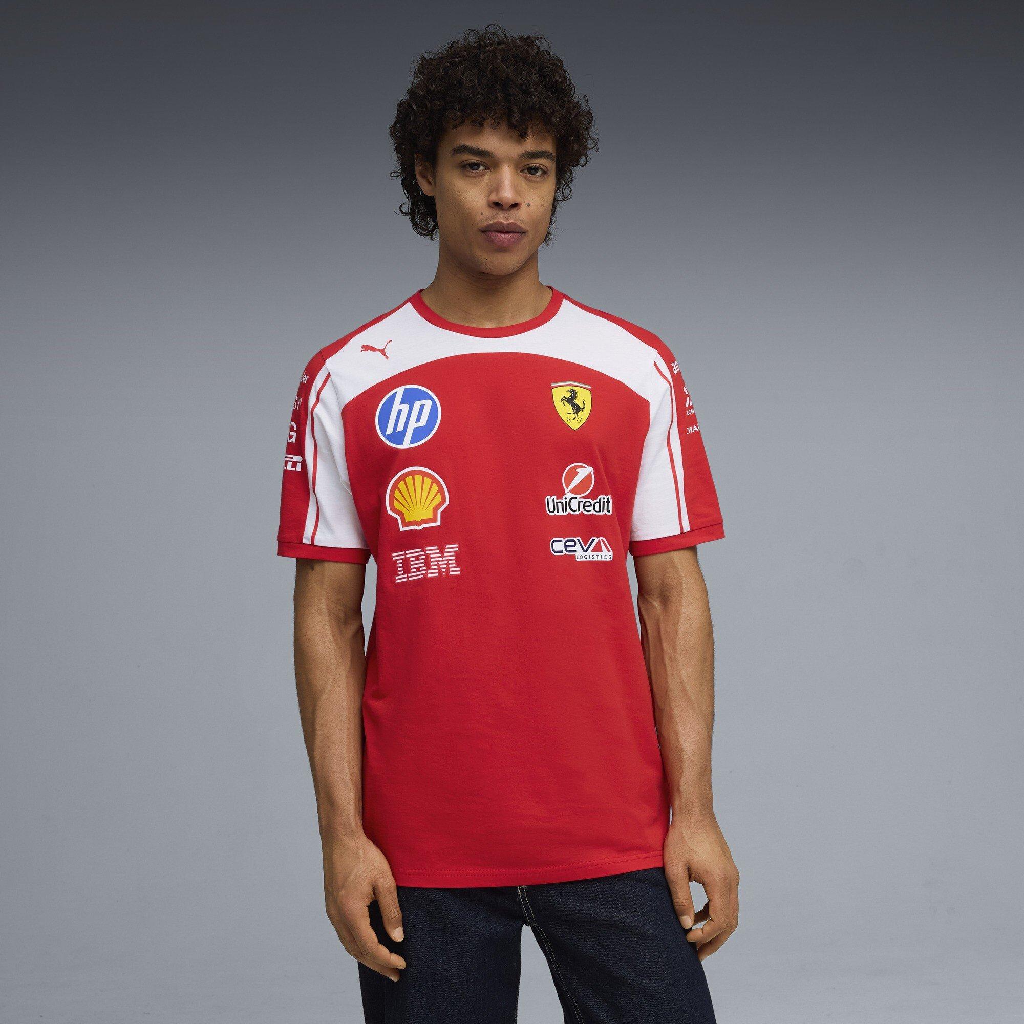 Puma Red - Puma - Puma Sf Replica Tee Sn64 - 3