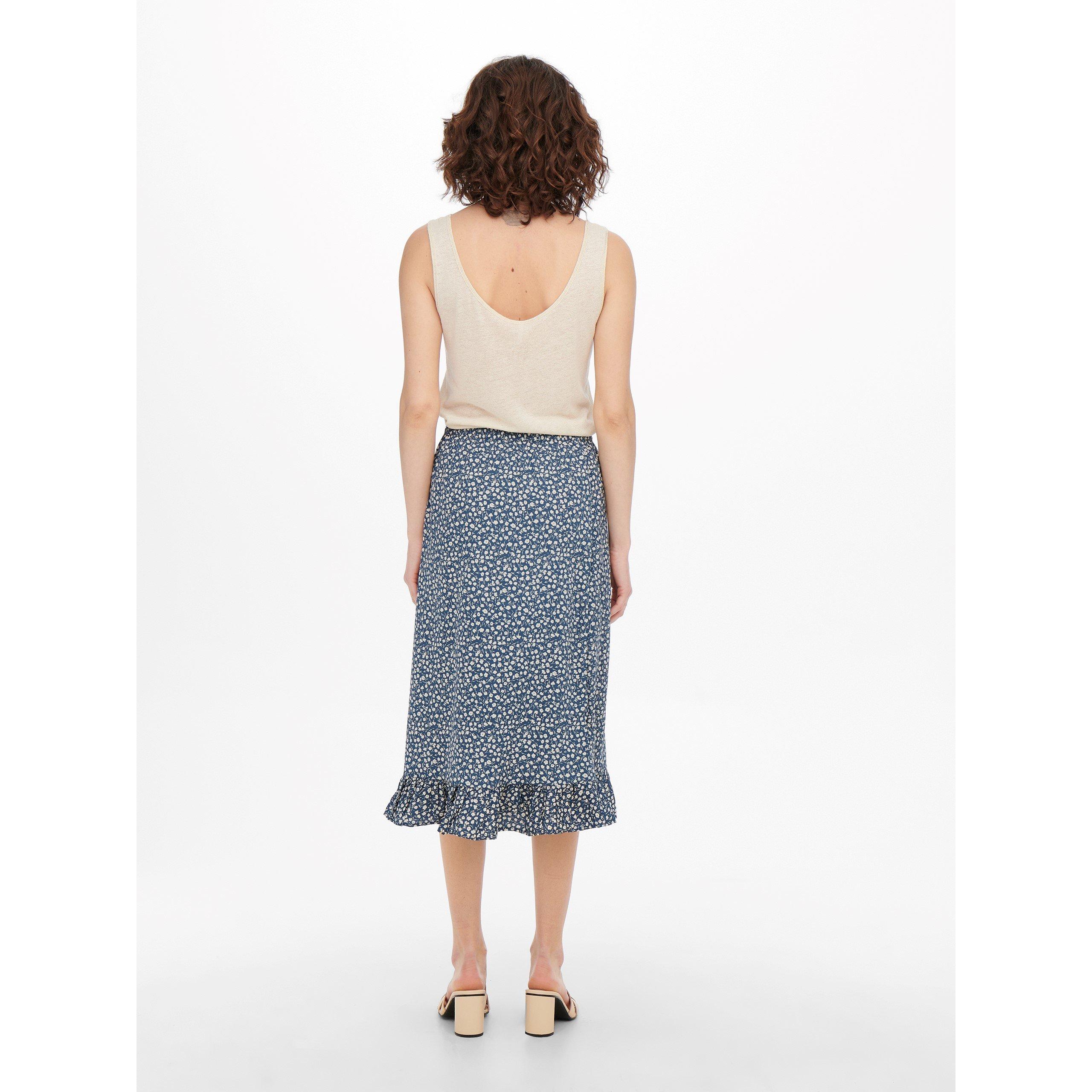Blue Mirage - Only - Olivia Wrap Skirt - 3