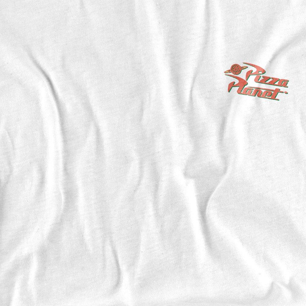 White - Disney - Toy Story Pizza Planet Long Sleeve T-Shirt White - 2