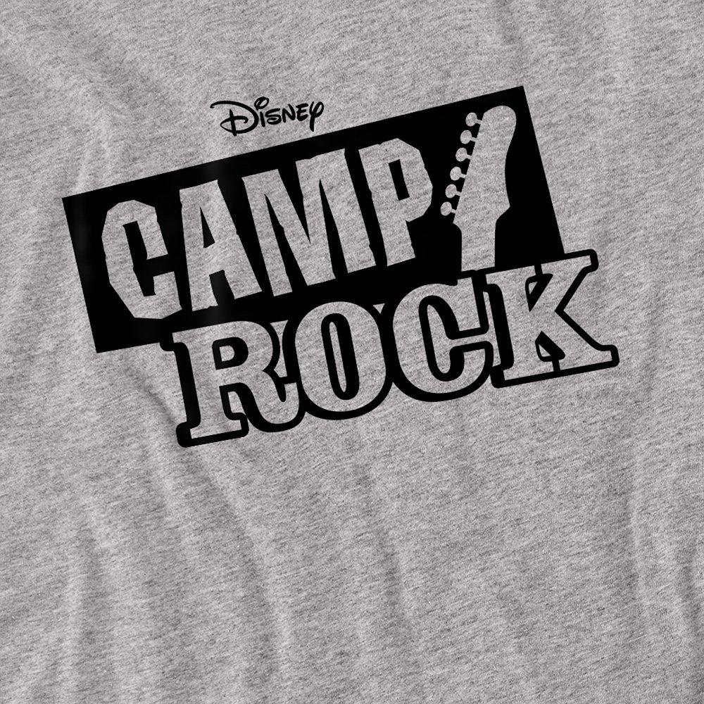 Light Grey - Disney - Camp Rock Mono Logo Long Sleeve T Shirt Athletic - 2