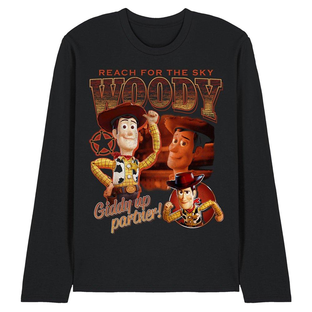 Black - Disney - Toy Story Sheriff Woody Homage Long Sleeve T-Shirt - 1