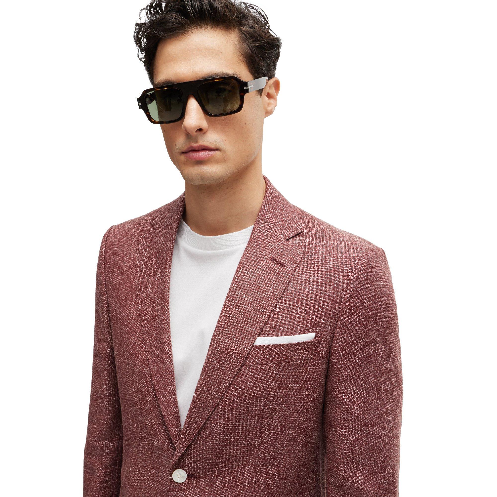 Open Brown - Boss - H-Hutson-233 10240647 01 Mens - 3