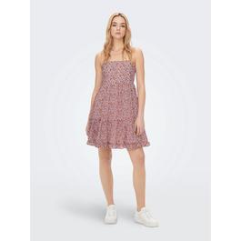 Only Ann Floral Dress Womens