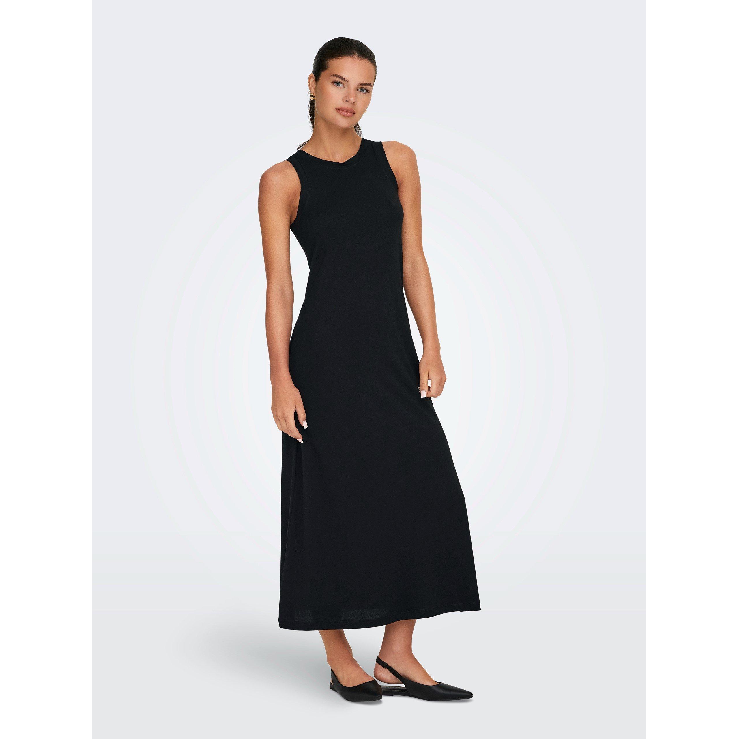 Schwarz - Only - Women's Maxi Dress - 1