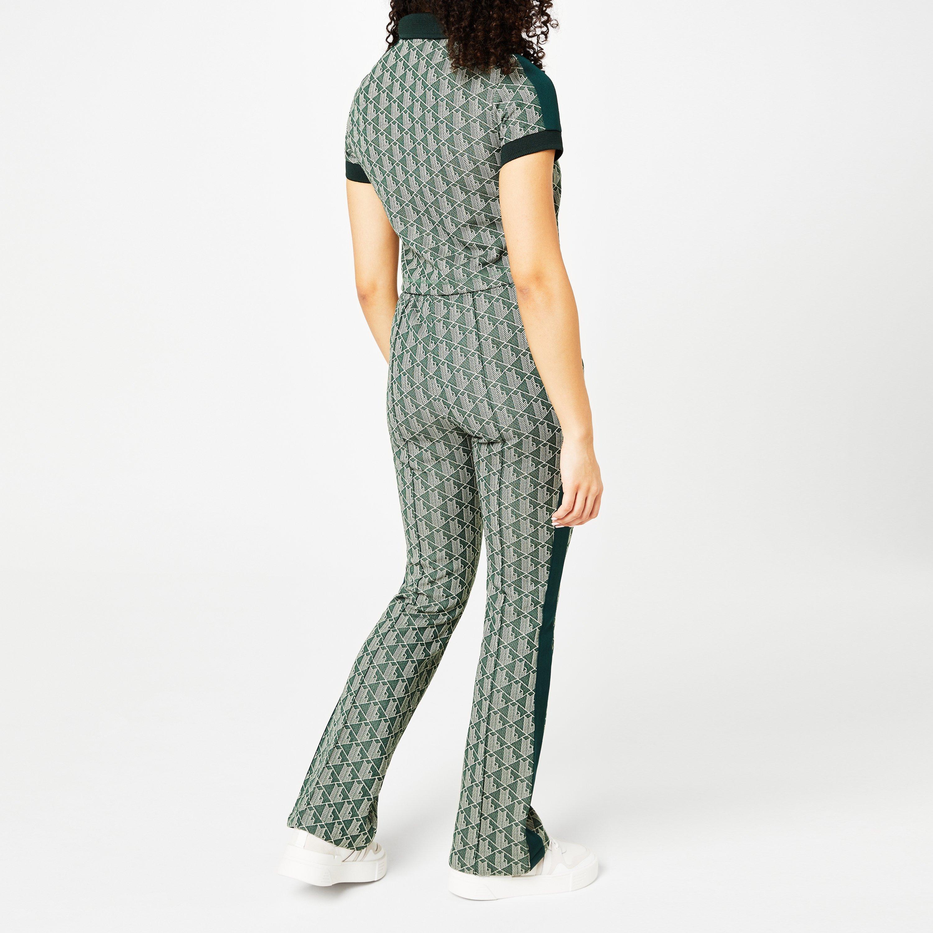 Verde 7M4 - Lacoste - Monogram Polo Shirt - 3