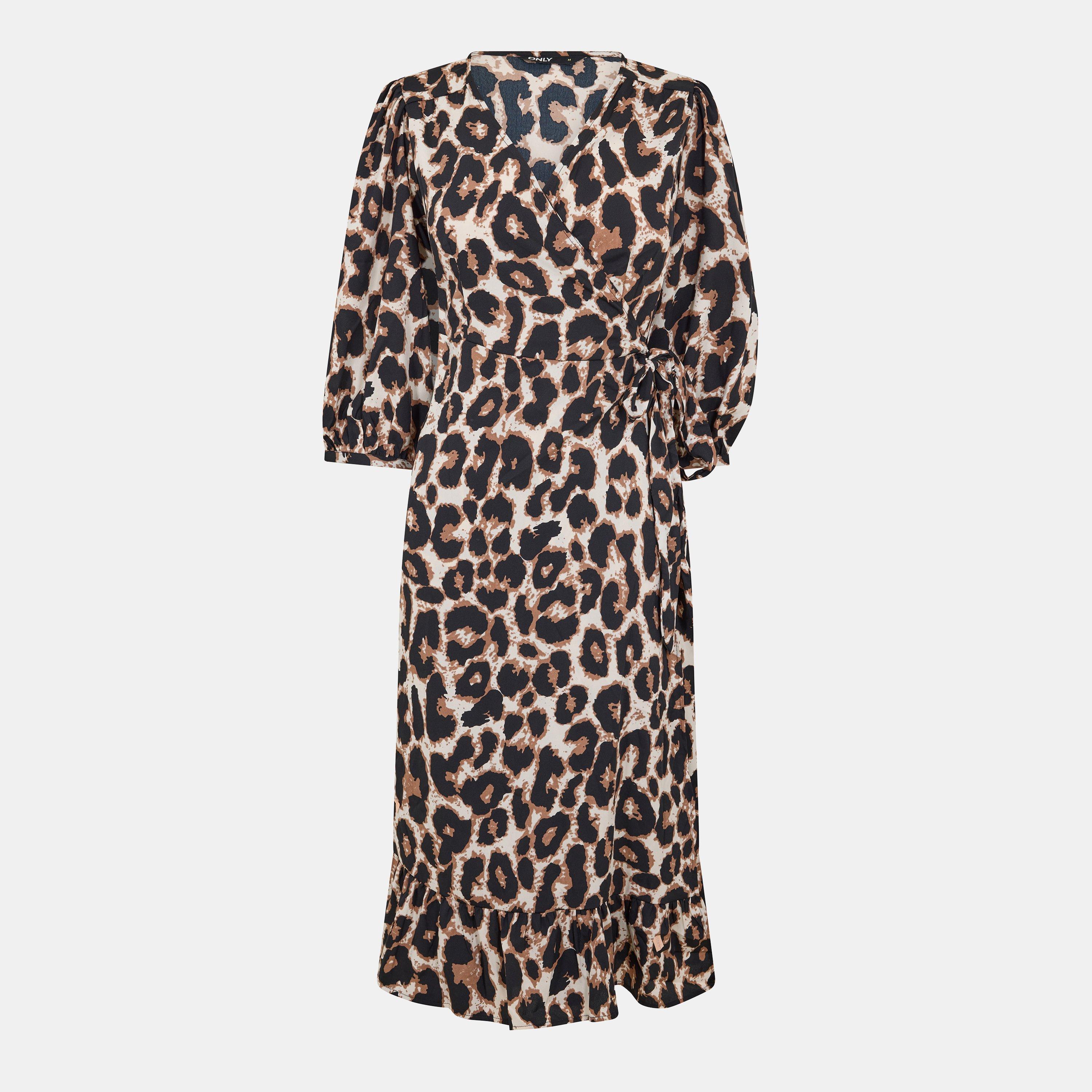 Only Women's Olivia Wrap Dress - Cloud Dancer - 10 (S)