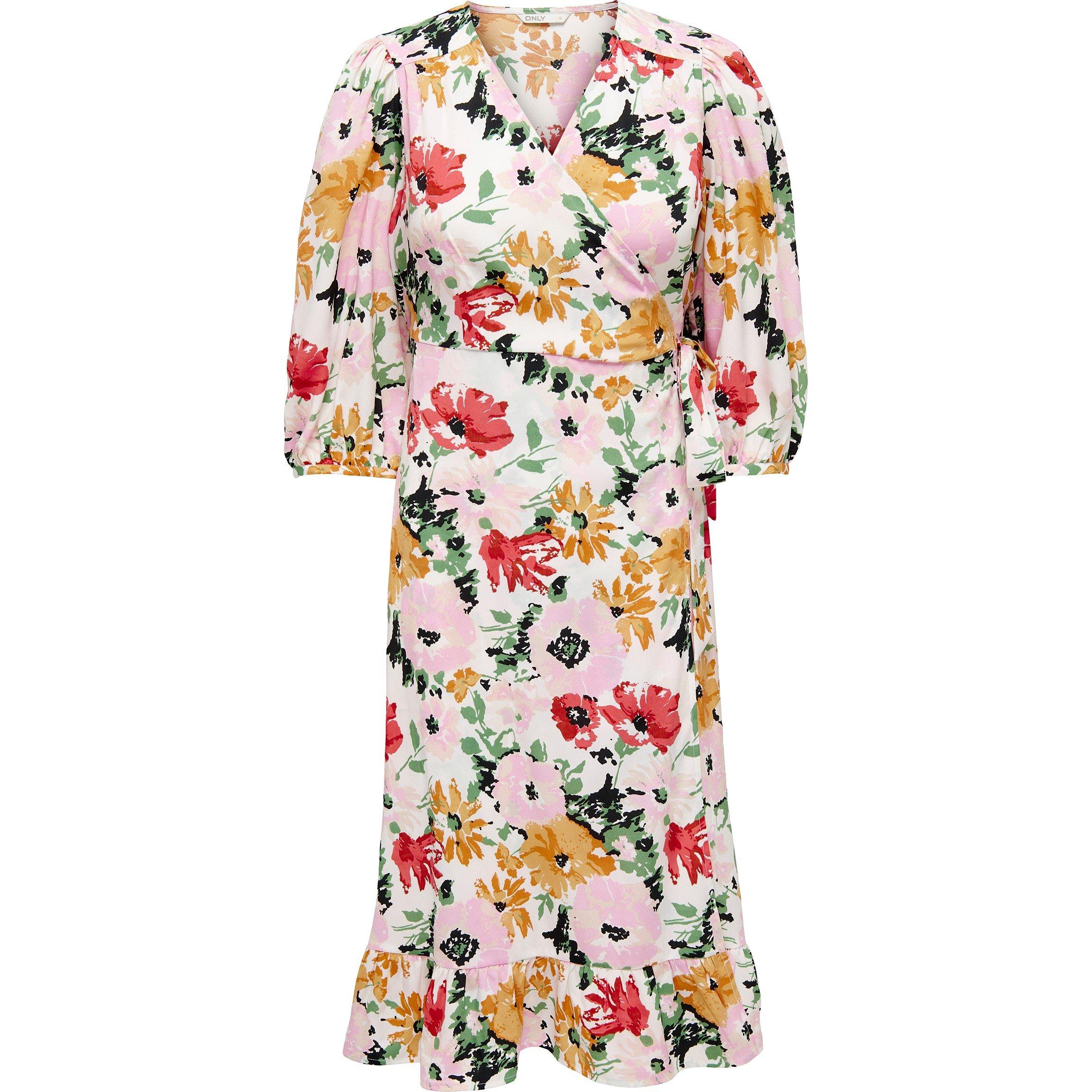 Cloud Dancer - Only - Women's Olivia Wrap Dress - 3