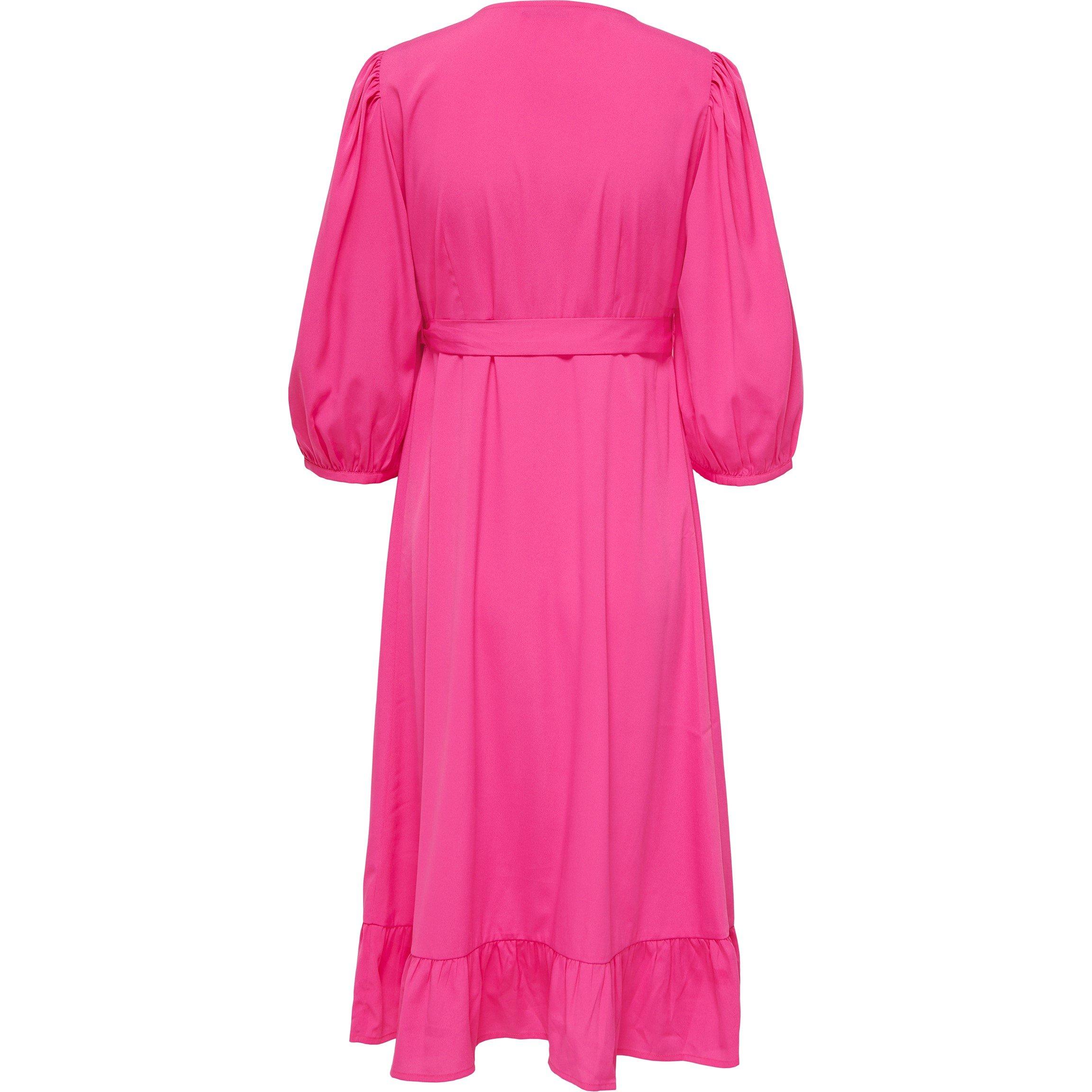 Fuchsia Purple - Only - Women's Olivia Wrap Dress - 4