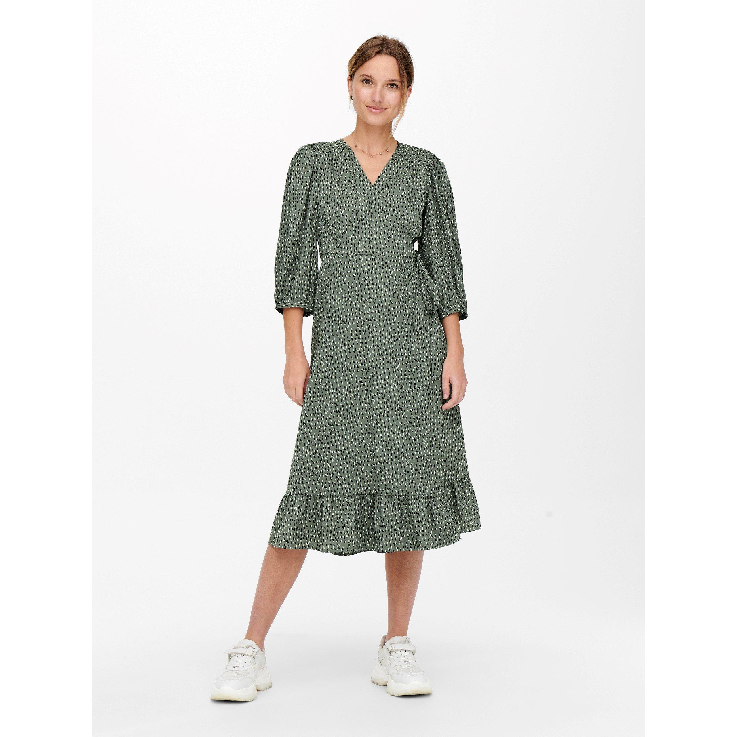 Balsam Green - Only - Olivia Wrap Dress - 2