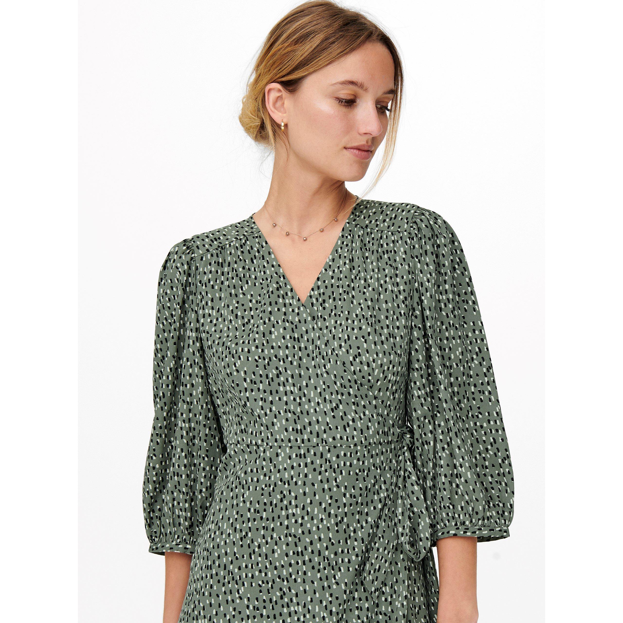 Balsam Green - Only - Olivia Wrap Dress - 4
