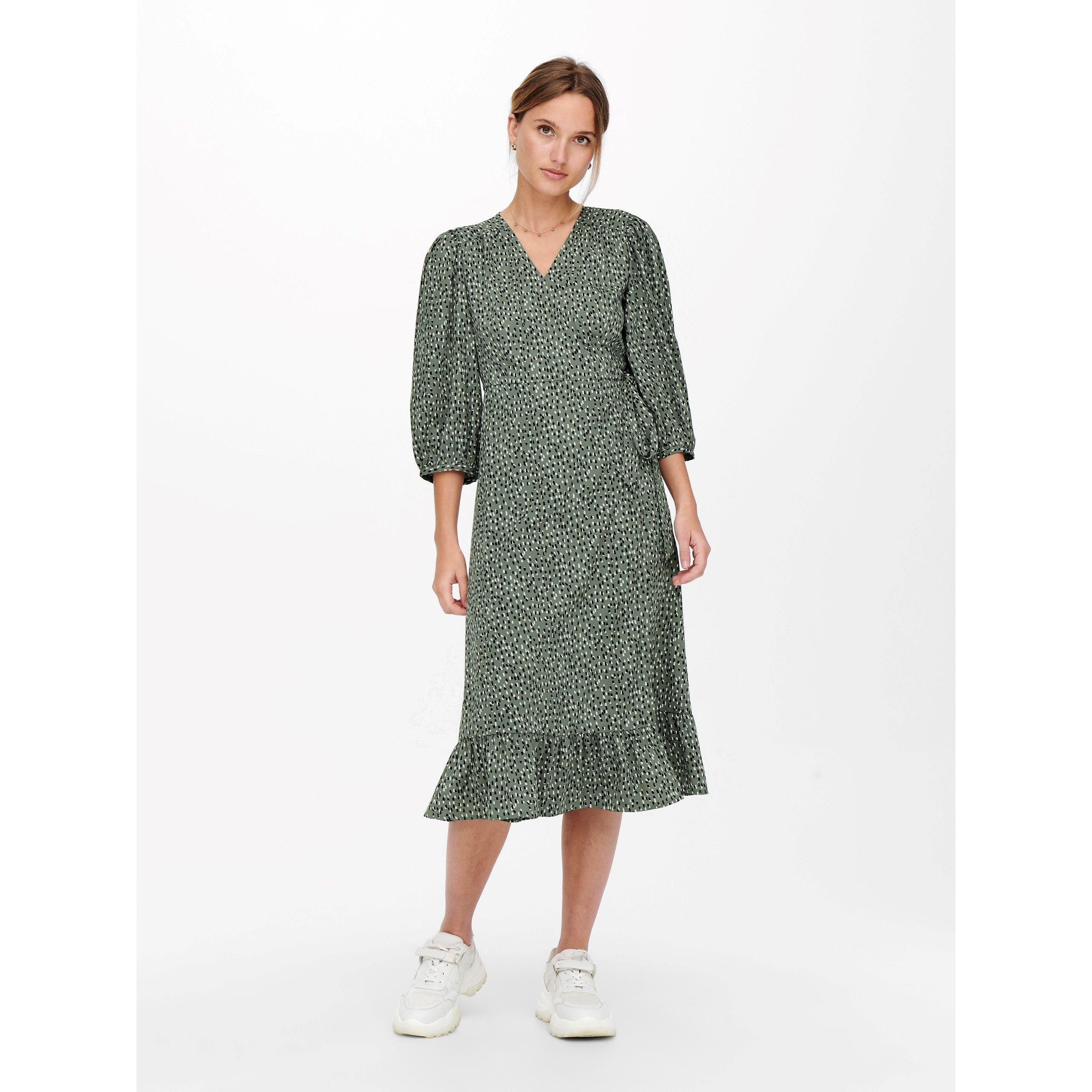 Balsam Green - Only - Olivia Wrap Dress - 5