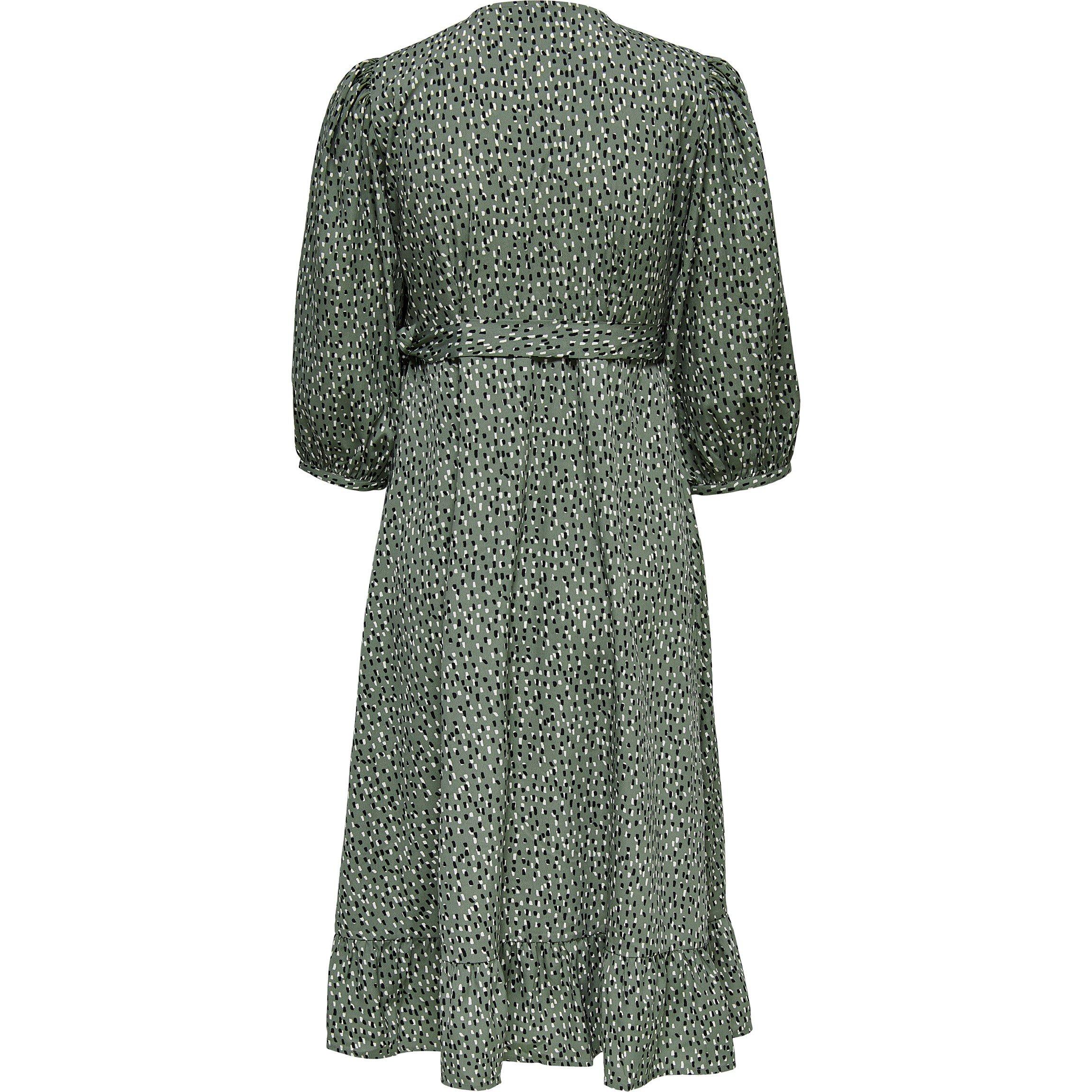 Balsam Green - Only - Olivia Wrap Dress - 7