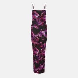 Missy Empire Multi Colour Printed Maxi Dress