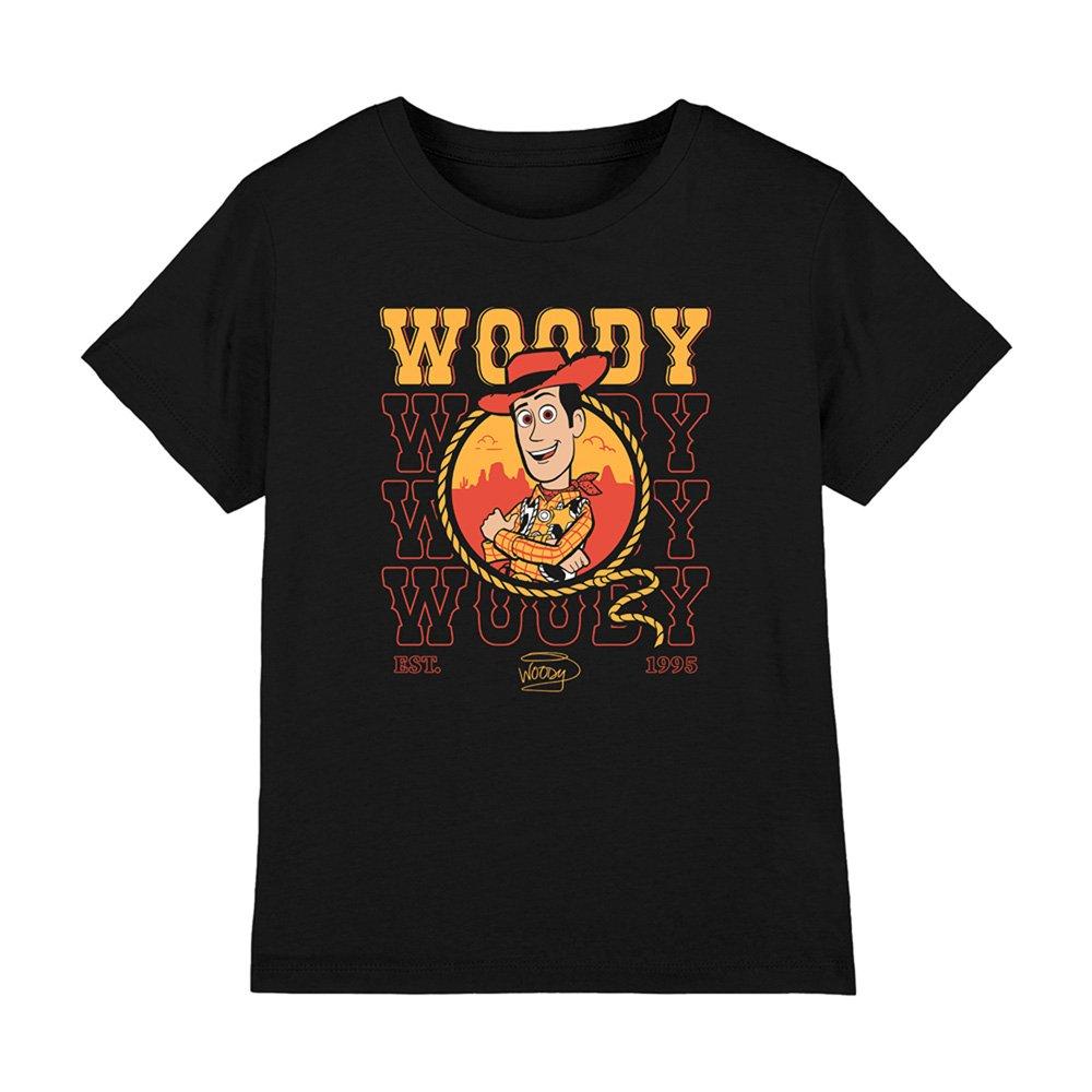 Disney Toy Story Sheriff Woody Kids T-Shirt Black