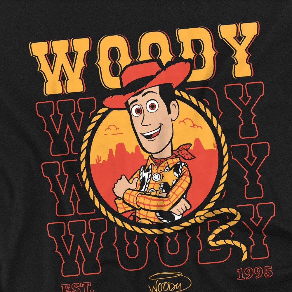Black - Disney - Toy Story Sheriff Woody Kids T-Shirt Black - 2