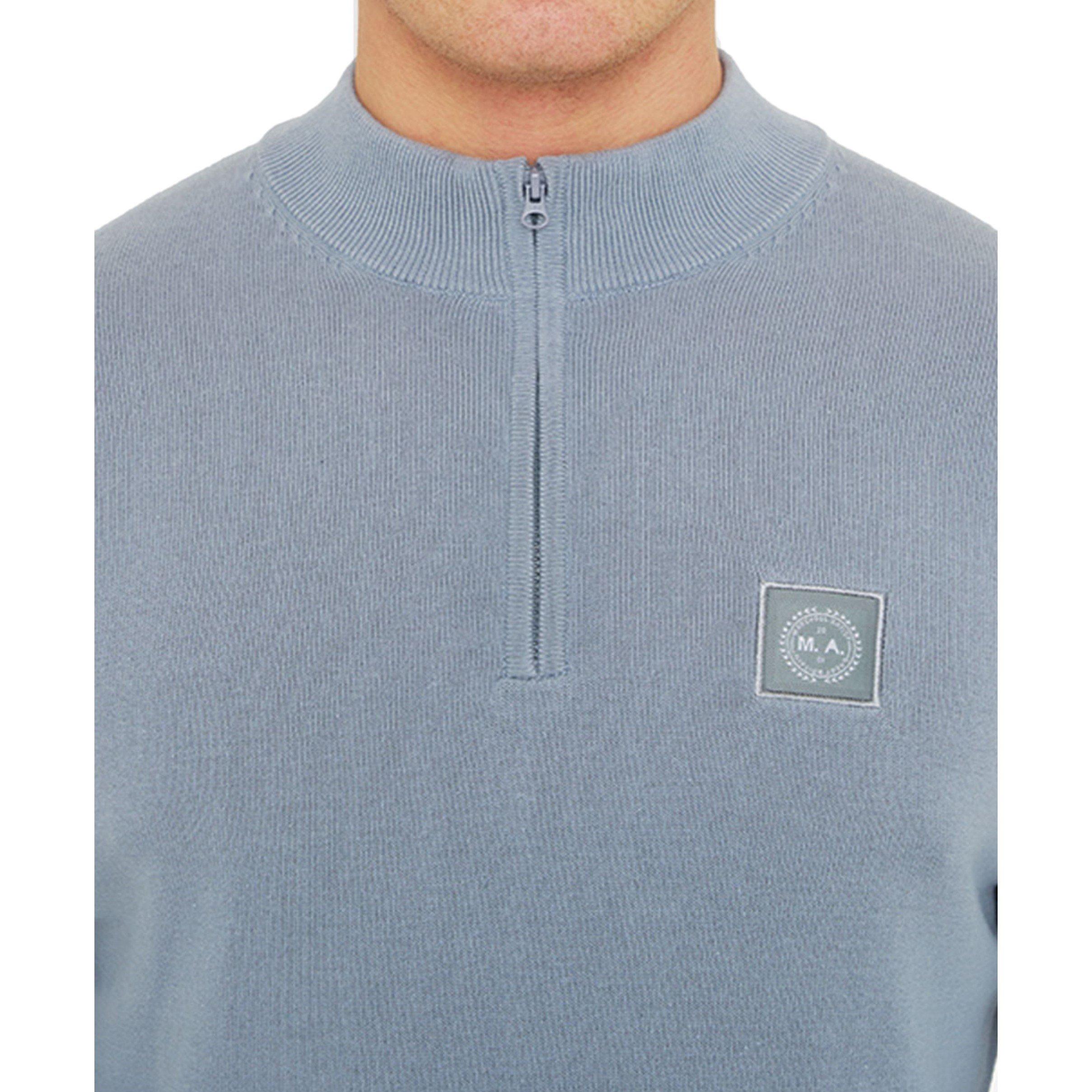 Grijs - Marshall Artist - Men's Siren Zipped Knitted Hoodie - 2