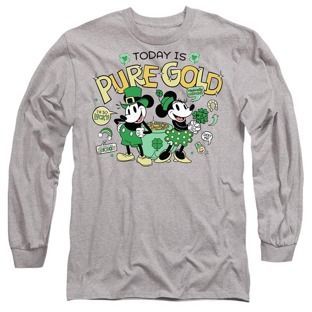 Light Grey - Disney - Mickey Mouse Friends St Patricks Day Mickey Minni - 1