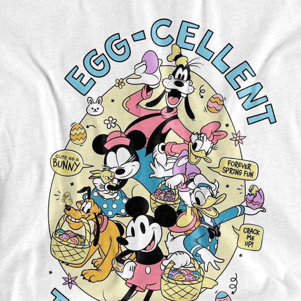 White - Disney - Mickey Mouse Friends Eggcellent Together At Easter - 2